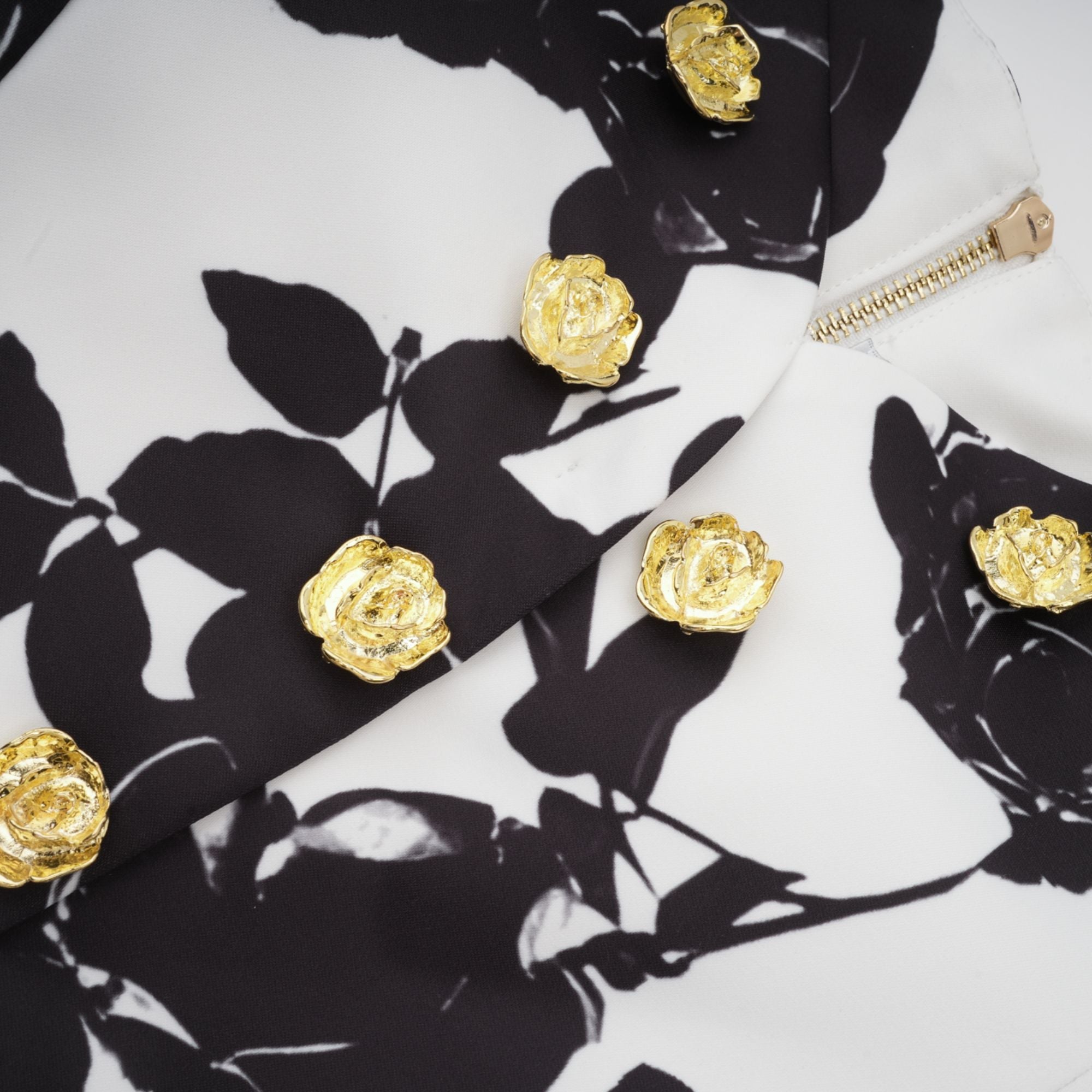 Léonor floral-print shirt & skirt matching set (US Only)