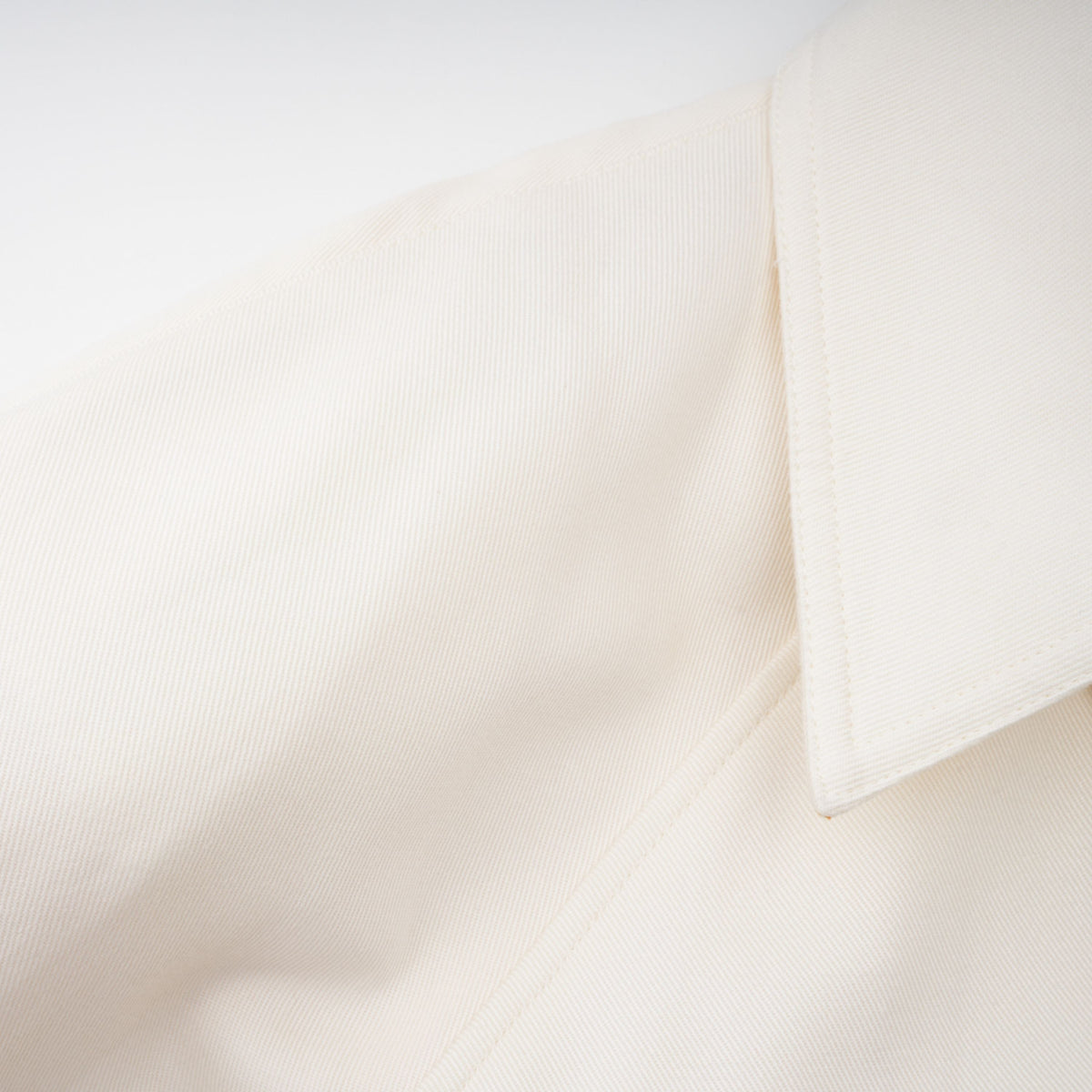 Ambre Cream White Belted Trench Coat