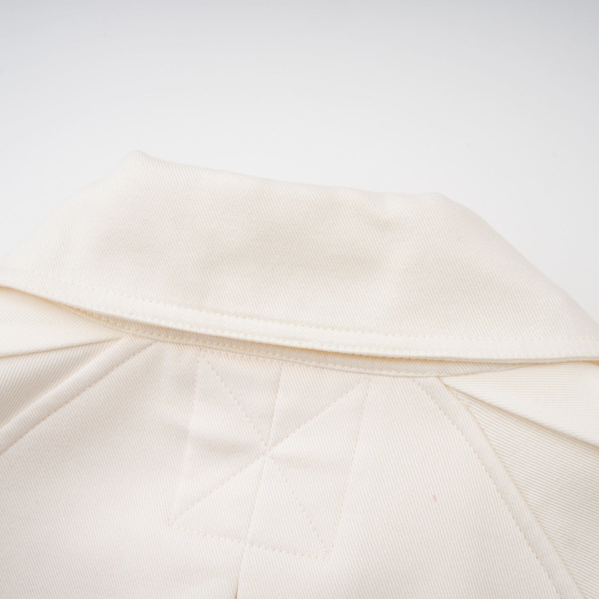 Ambre Cream White Belted Trench Coat (Final Sale-US Only)