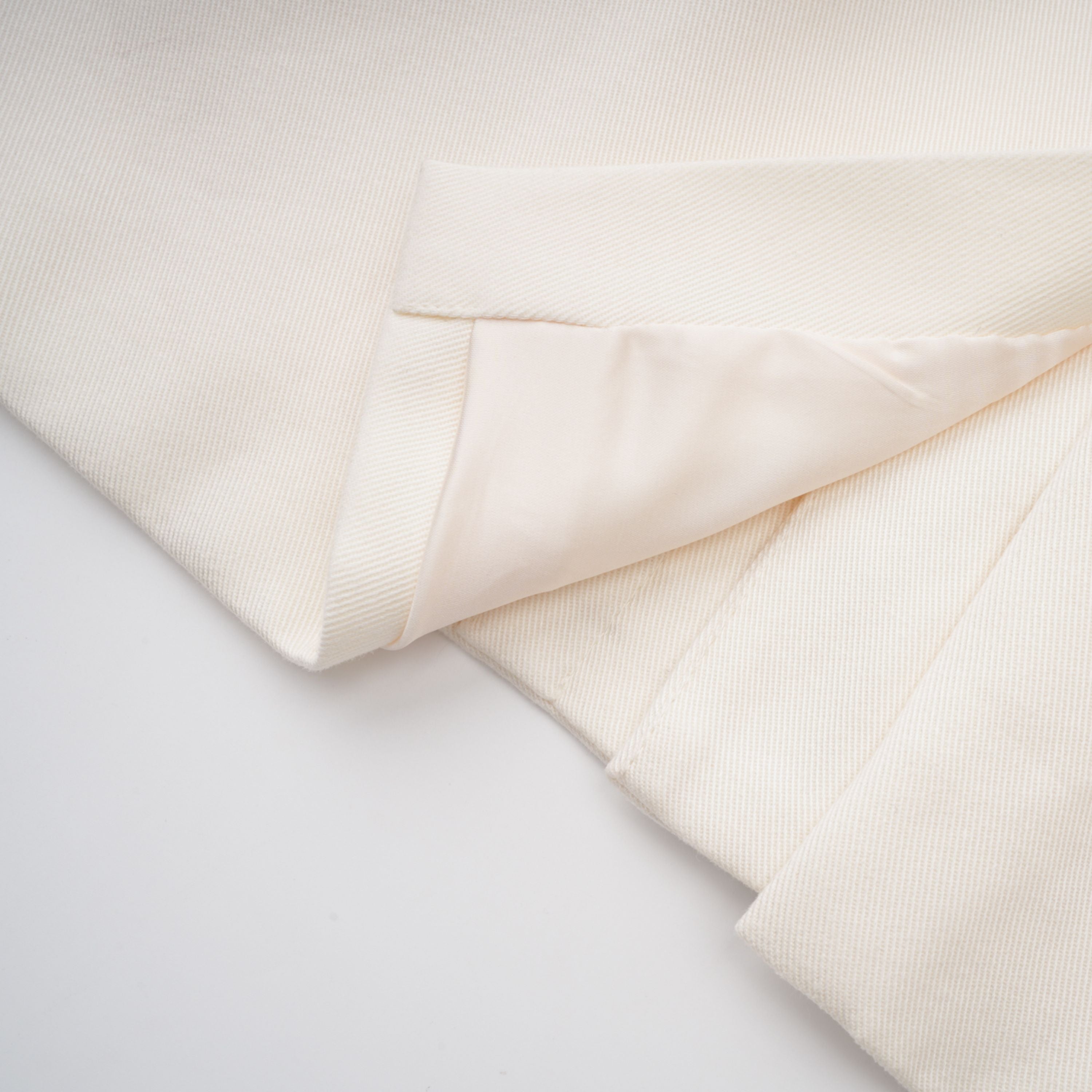 Ambre Cream White Belted Trench Coat (Final Sale-US Only)