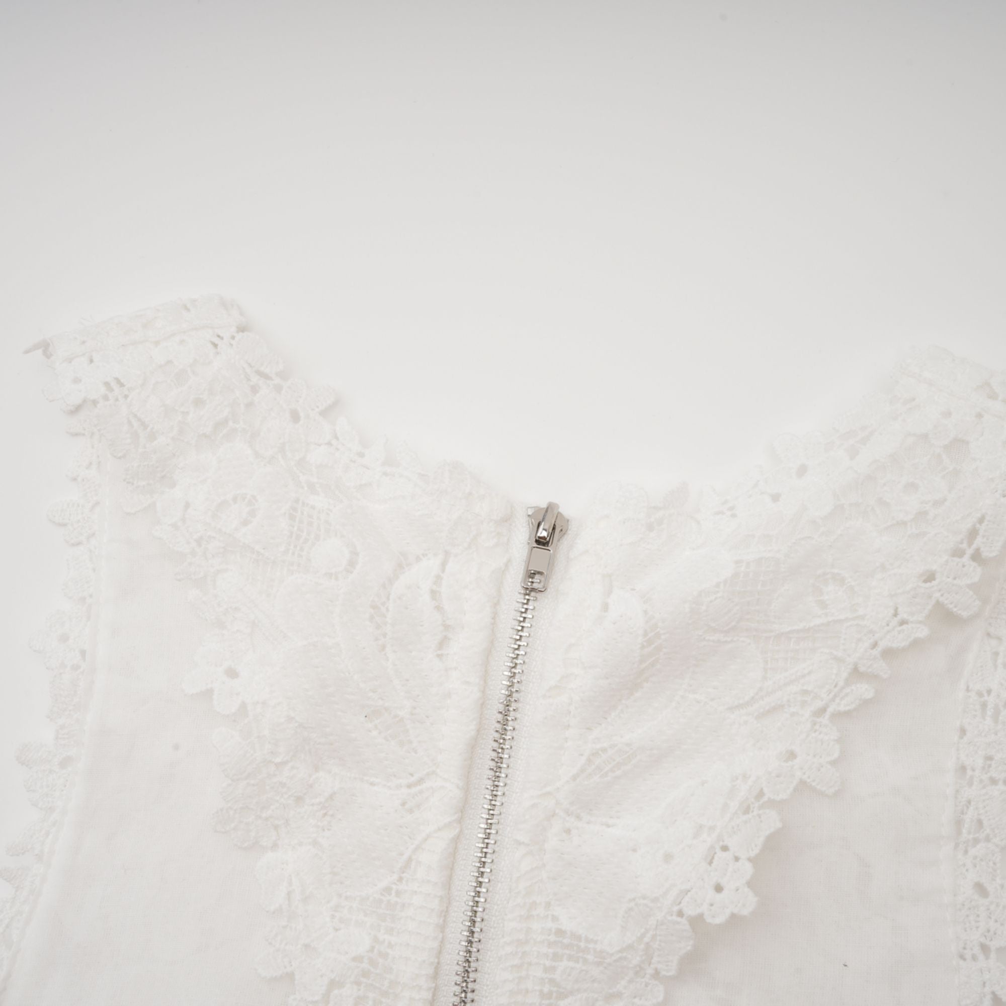 Dionne lace patch mini dress