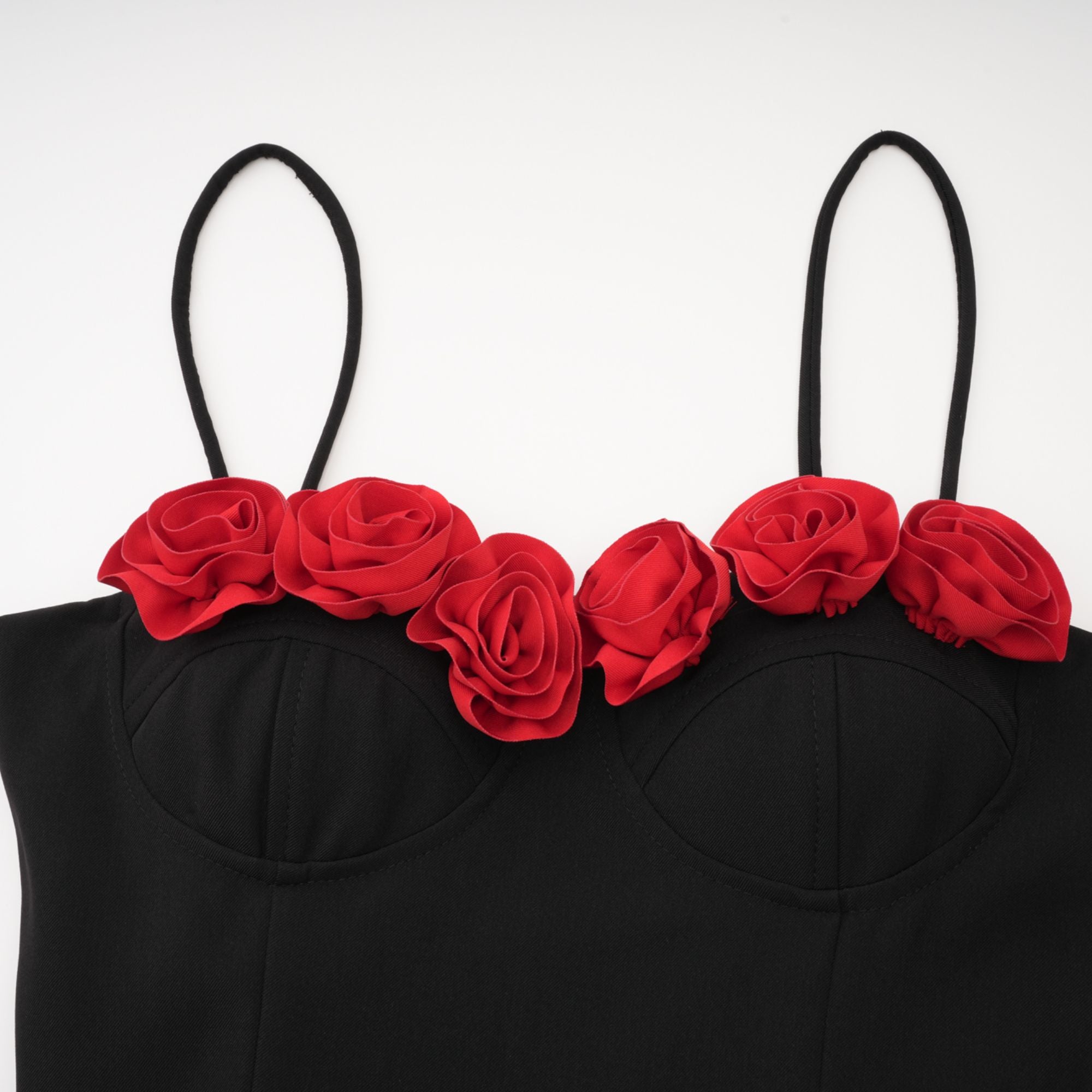 Pauline faux-flower mini dress (Final Sale-US Only)