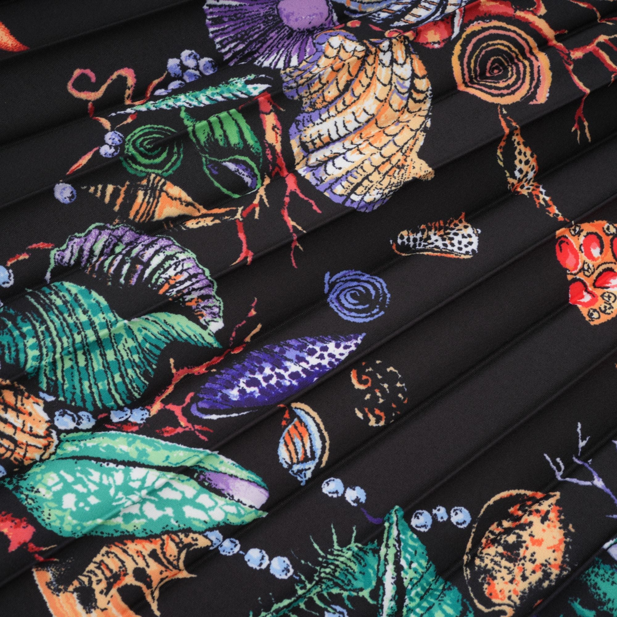 Josiane pattern-print knitted top & skirt matching set