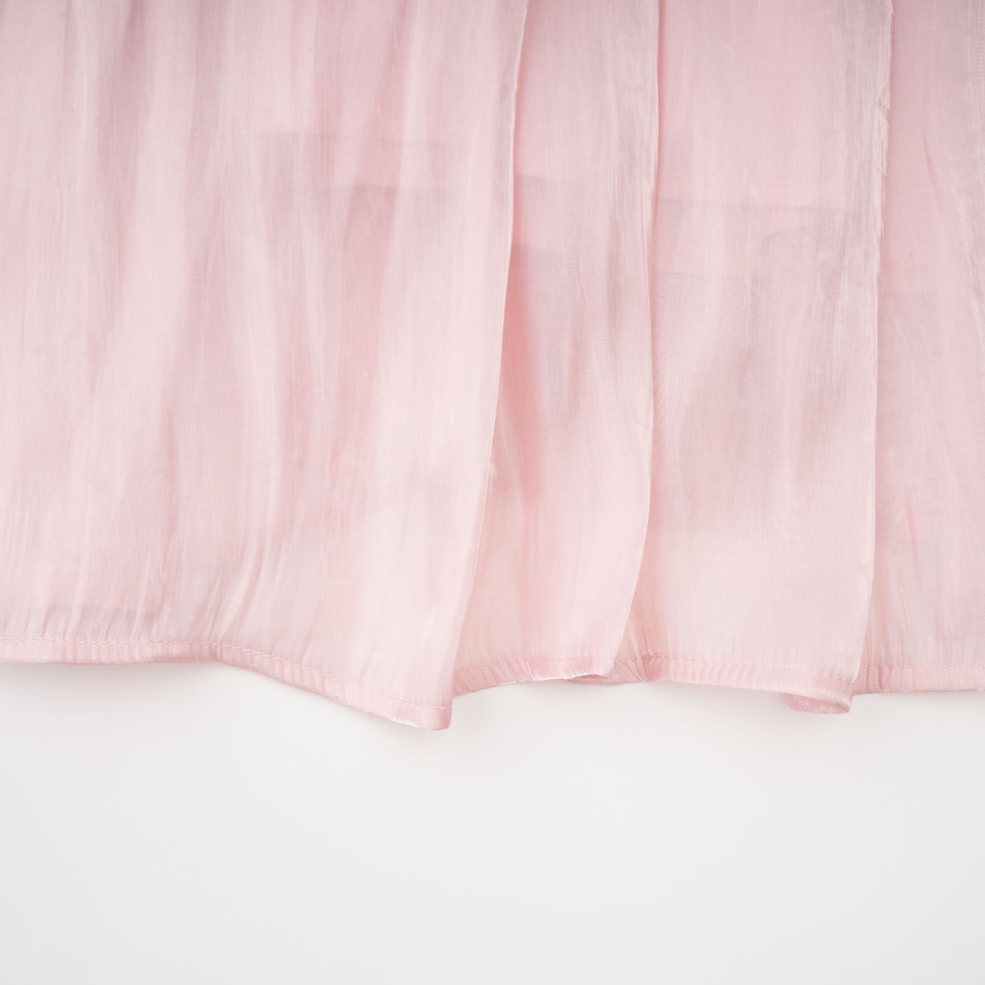 Sarolta Pink Glossy Ruched Maxi Dress (Final Sale-US Only)