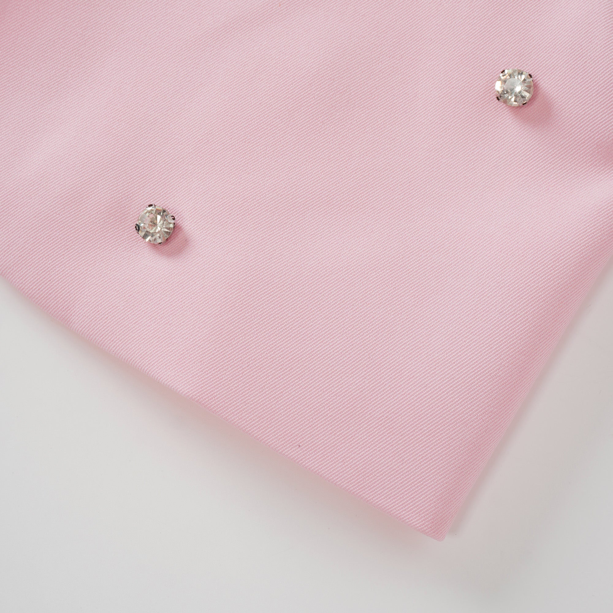 Valéria Pink Crystal Embellished Jacket & Dress Set