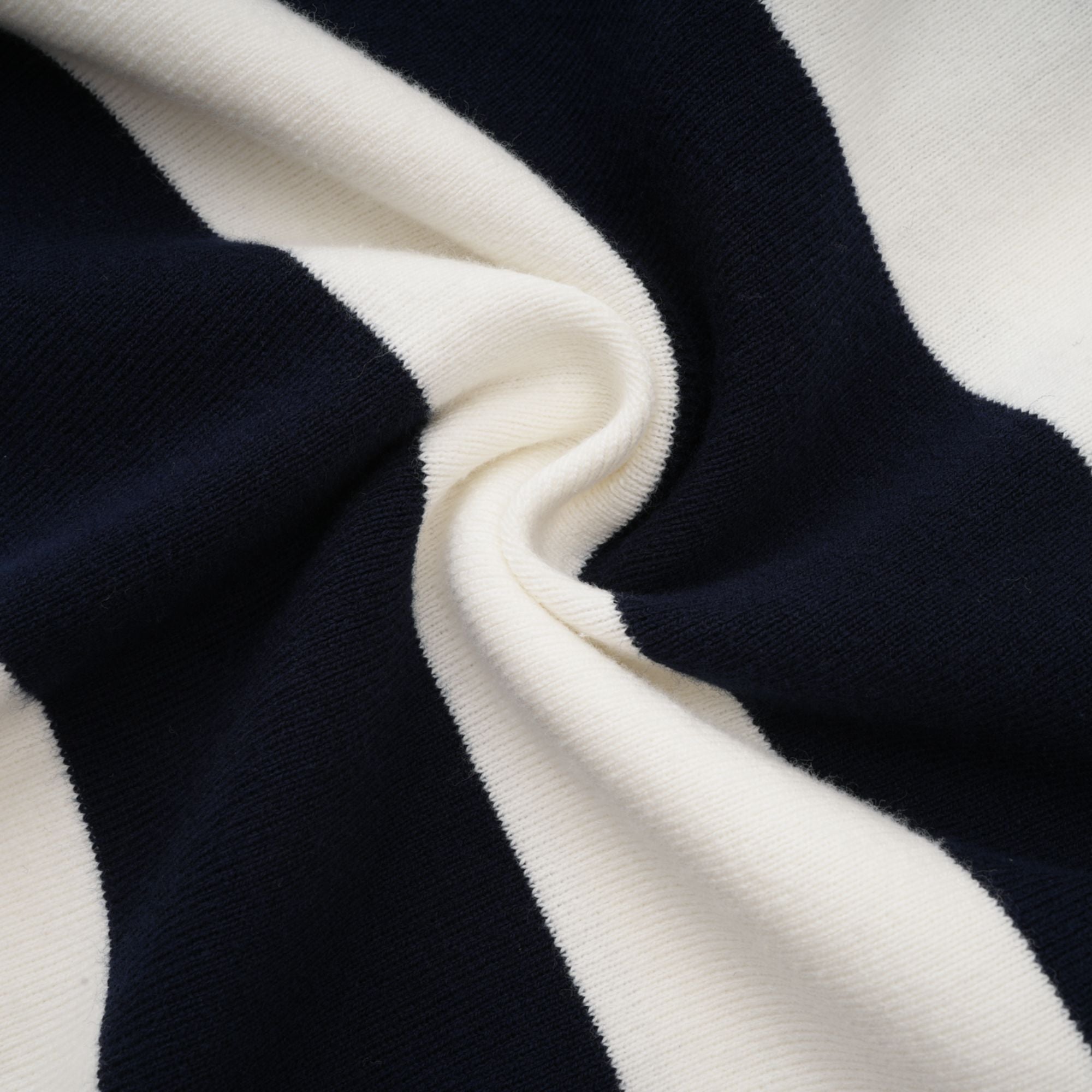 Adèle color-block striped shirt - Black and White