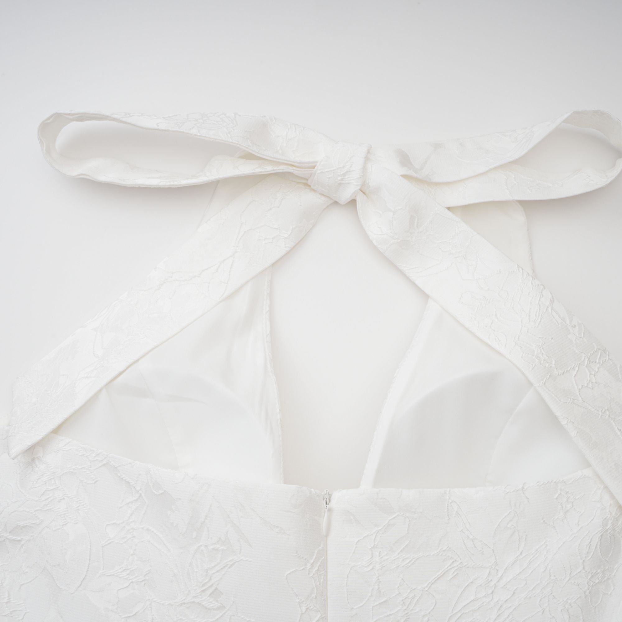 Céline White Glamorous Event Midi Dress (Final Sale-US Only)