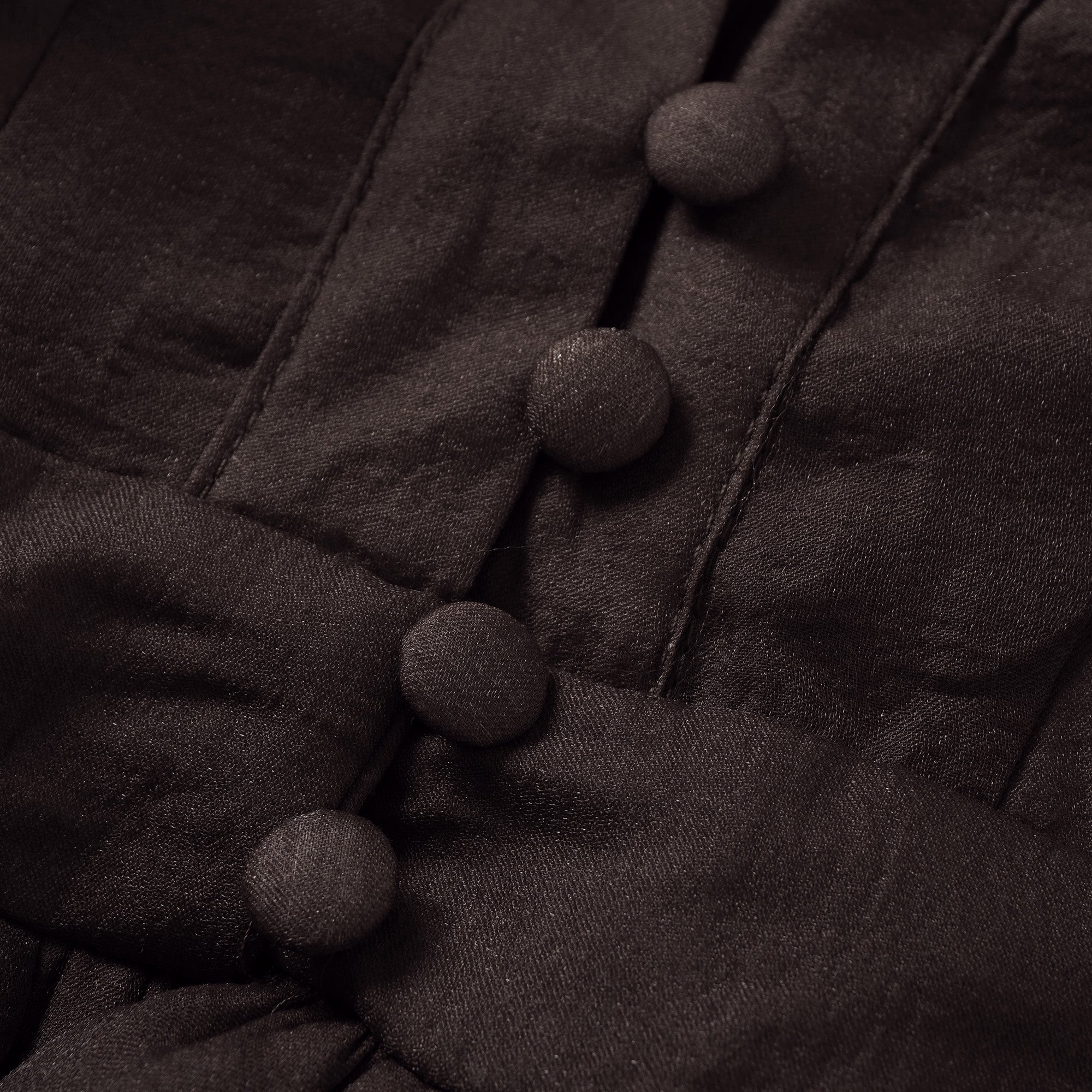 Annabelle Brown Cutout Ruffled Mini Dress