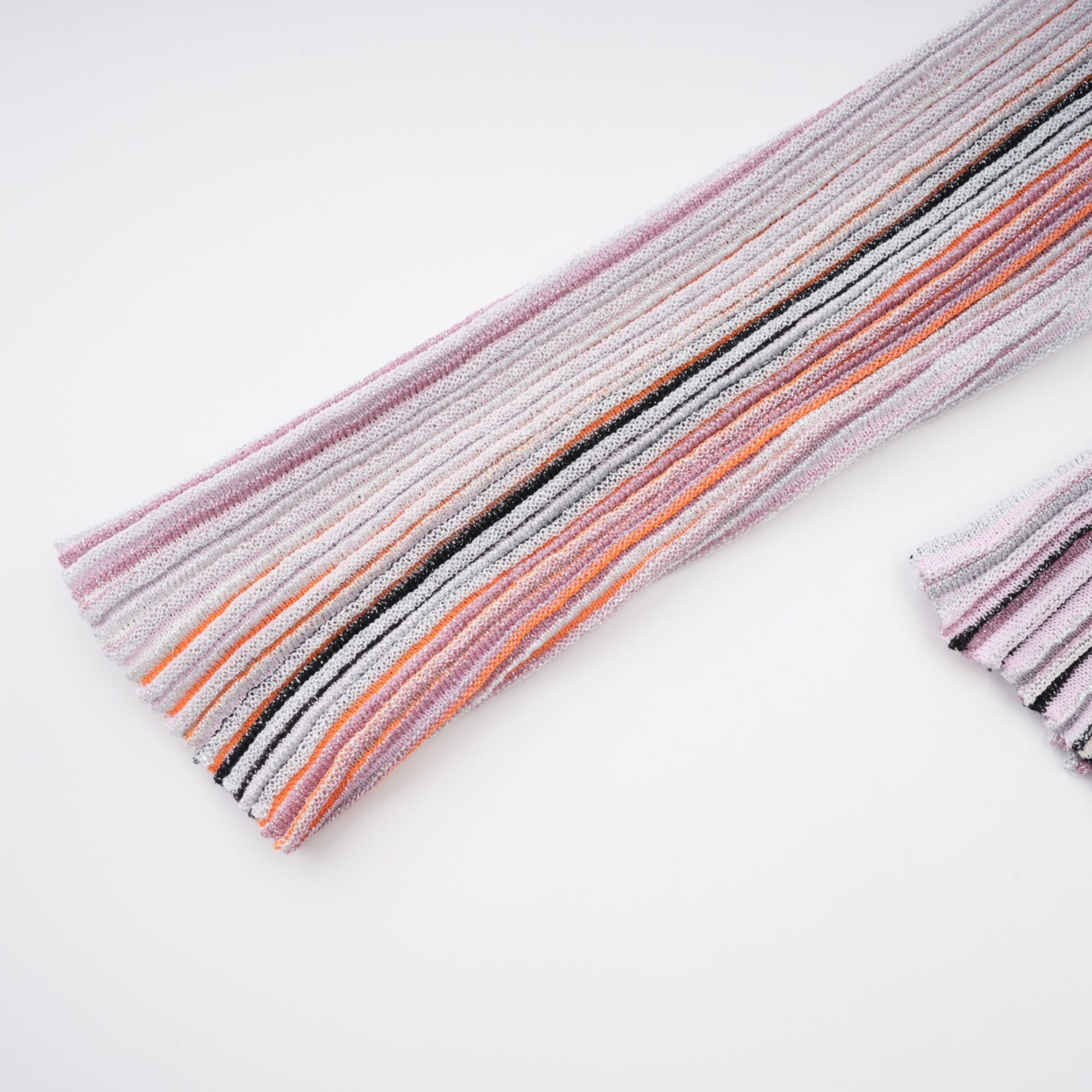 Aphrodite Neutral Glitter Pleated Knit Matching Set