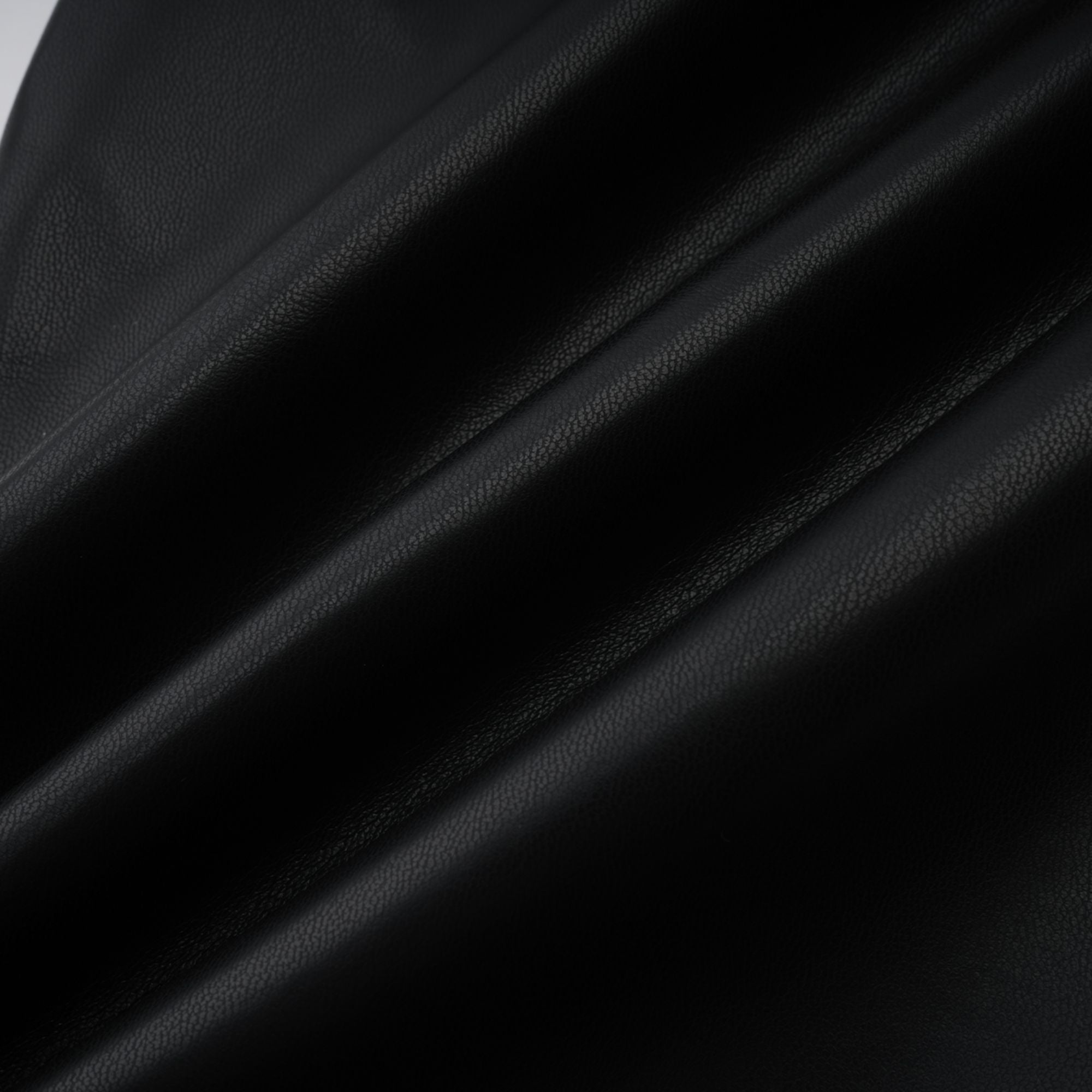 Clotilde contrast-color leather trousers
