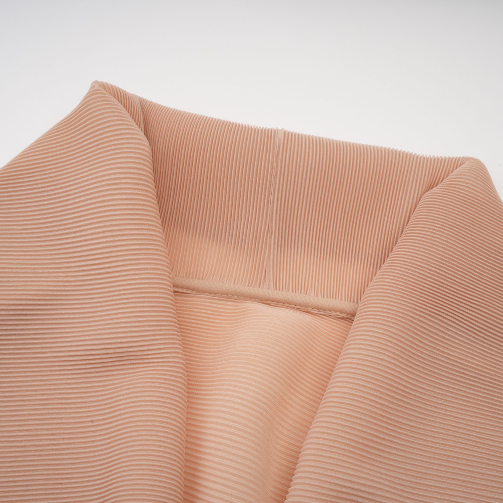 Adèle cape-design pleated top & skirt matching set