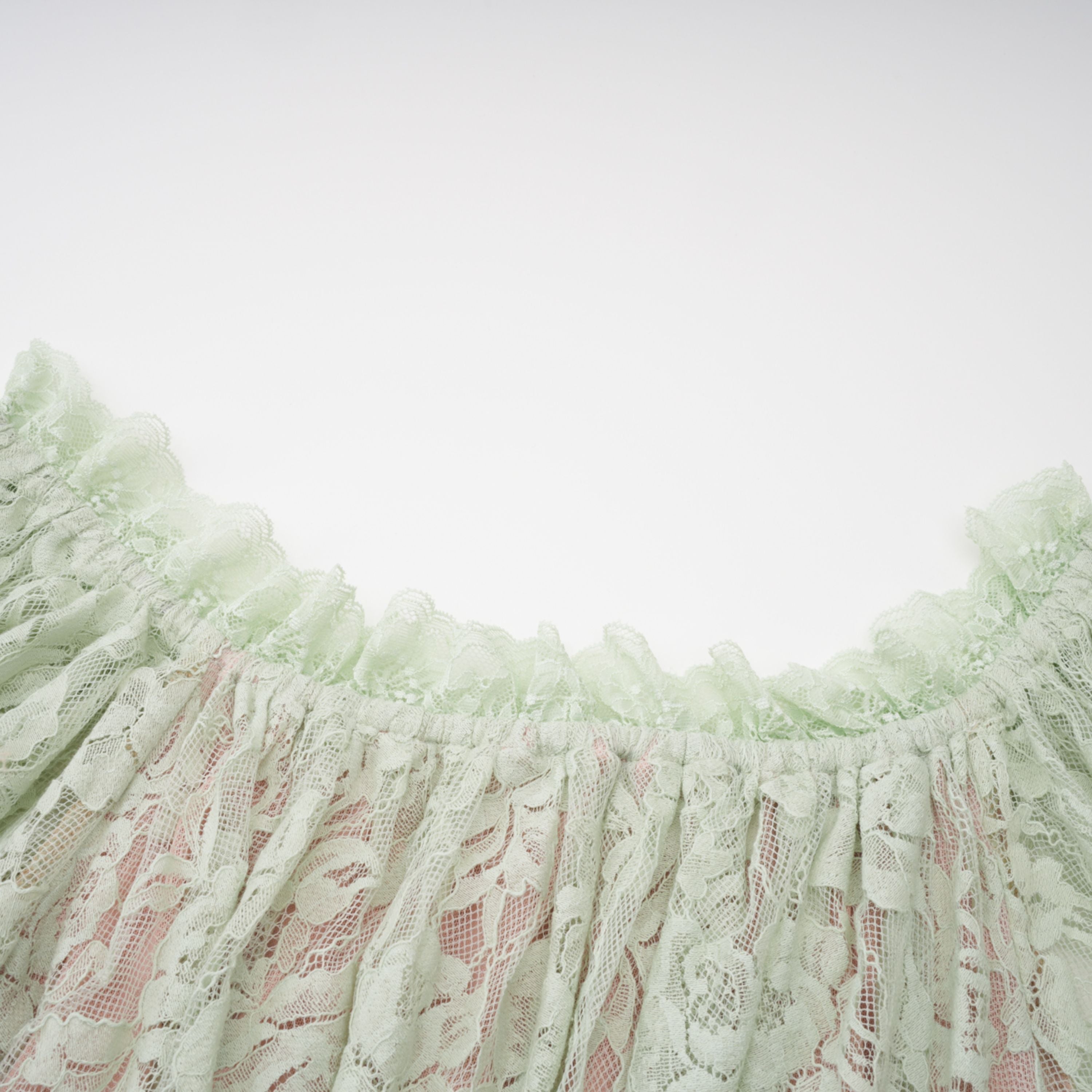 Alexis Sage Green Semi-Sheer Floral Lace Mini Dress (Final Sale-US Only)