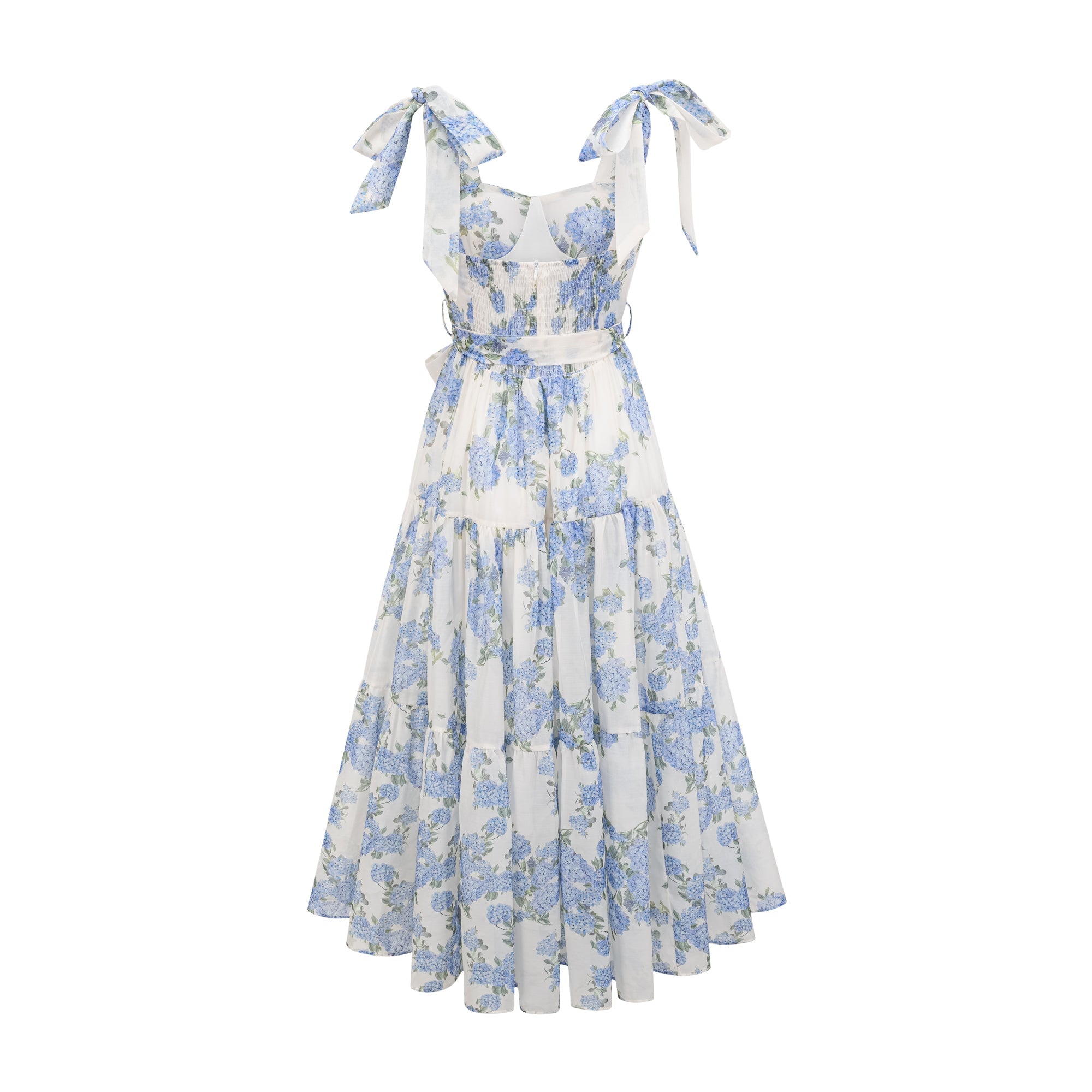 Sylvie floral-print pleated midi dress (Final Sale-US Only)