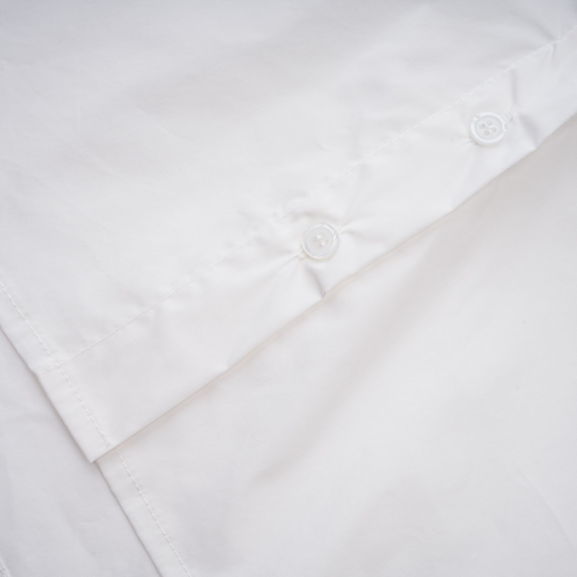 Fernande White Rhinestone Mesh Panel Shirt