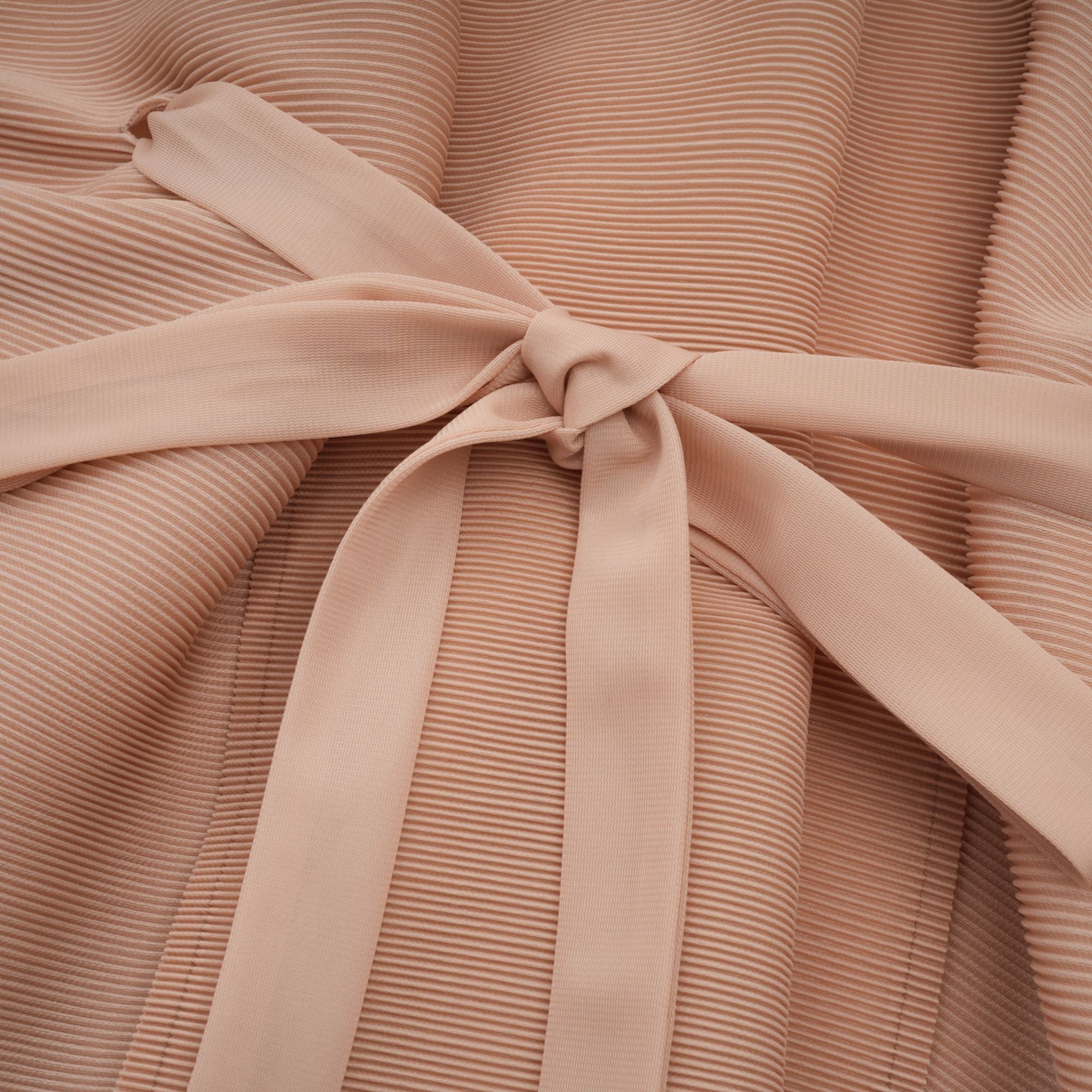 Adèle cape-design pleated top & skirt matching set