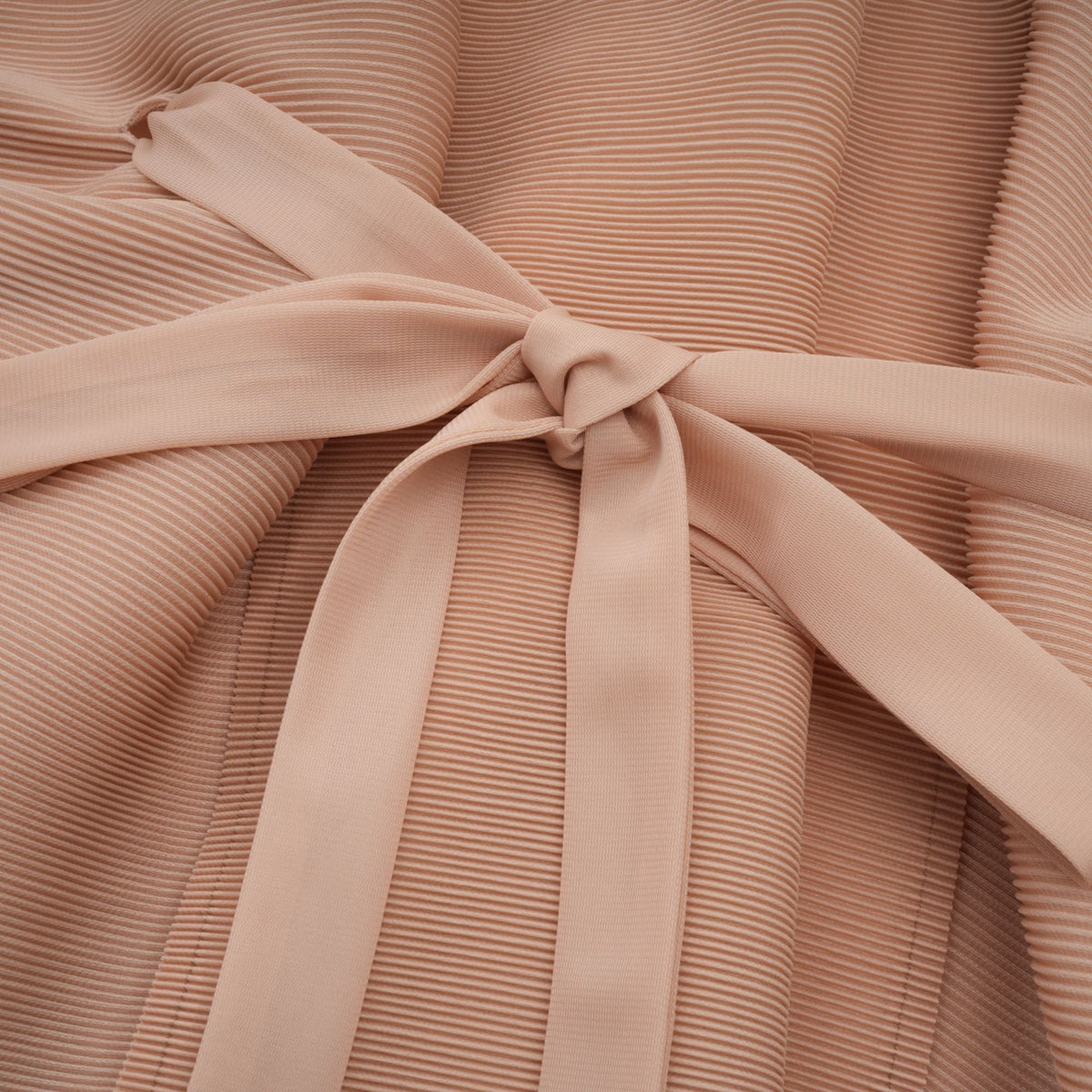 Adèle cape-design pleated top & skirt matching set