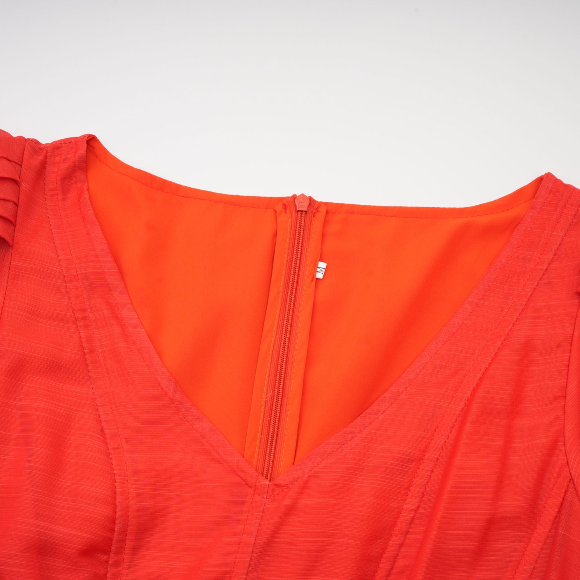 Allie puff-sleeved belted mini dress (US Only)