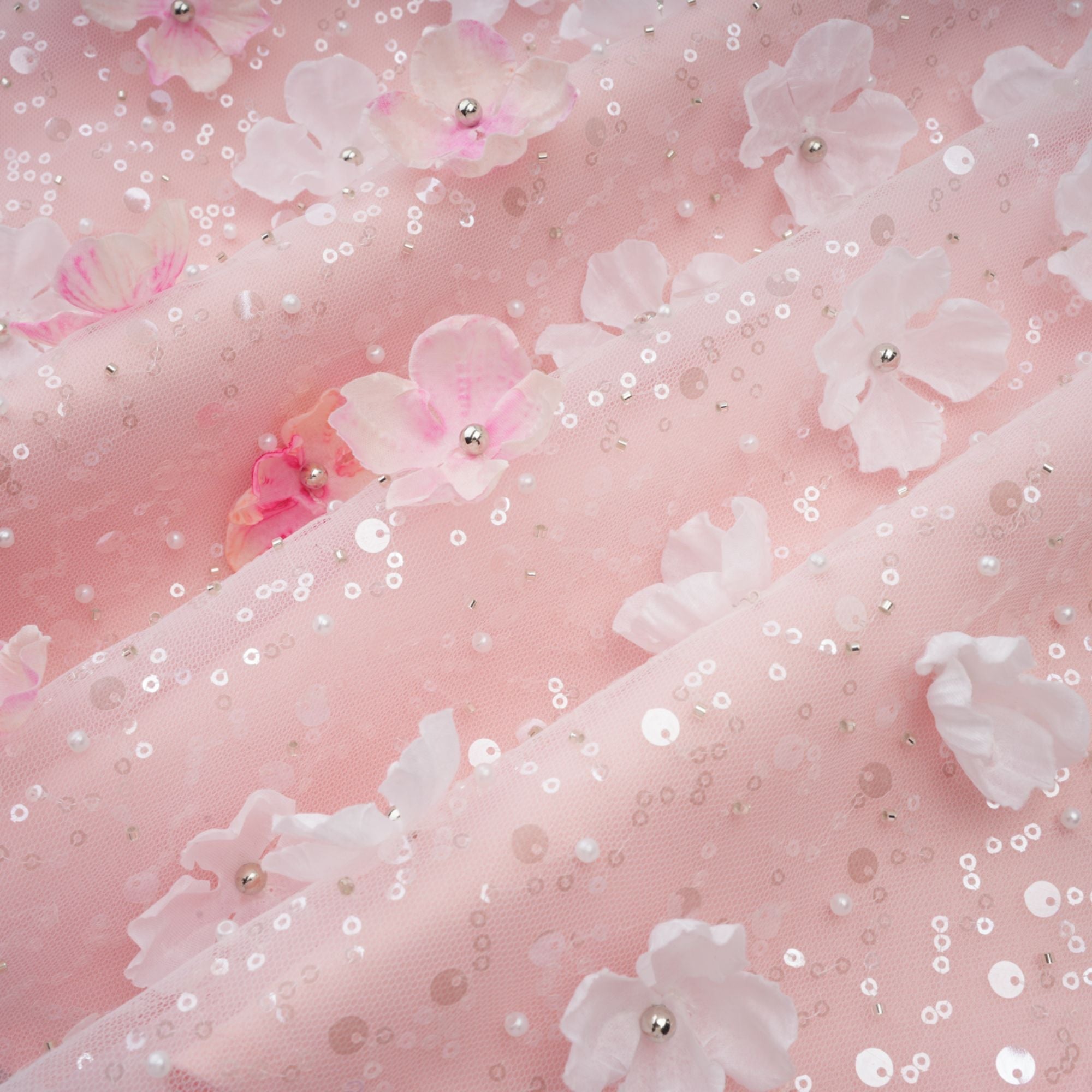Lilou 3d-petal puffy mini dress (Final Sale-US Only)
