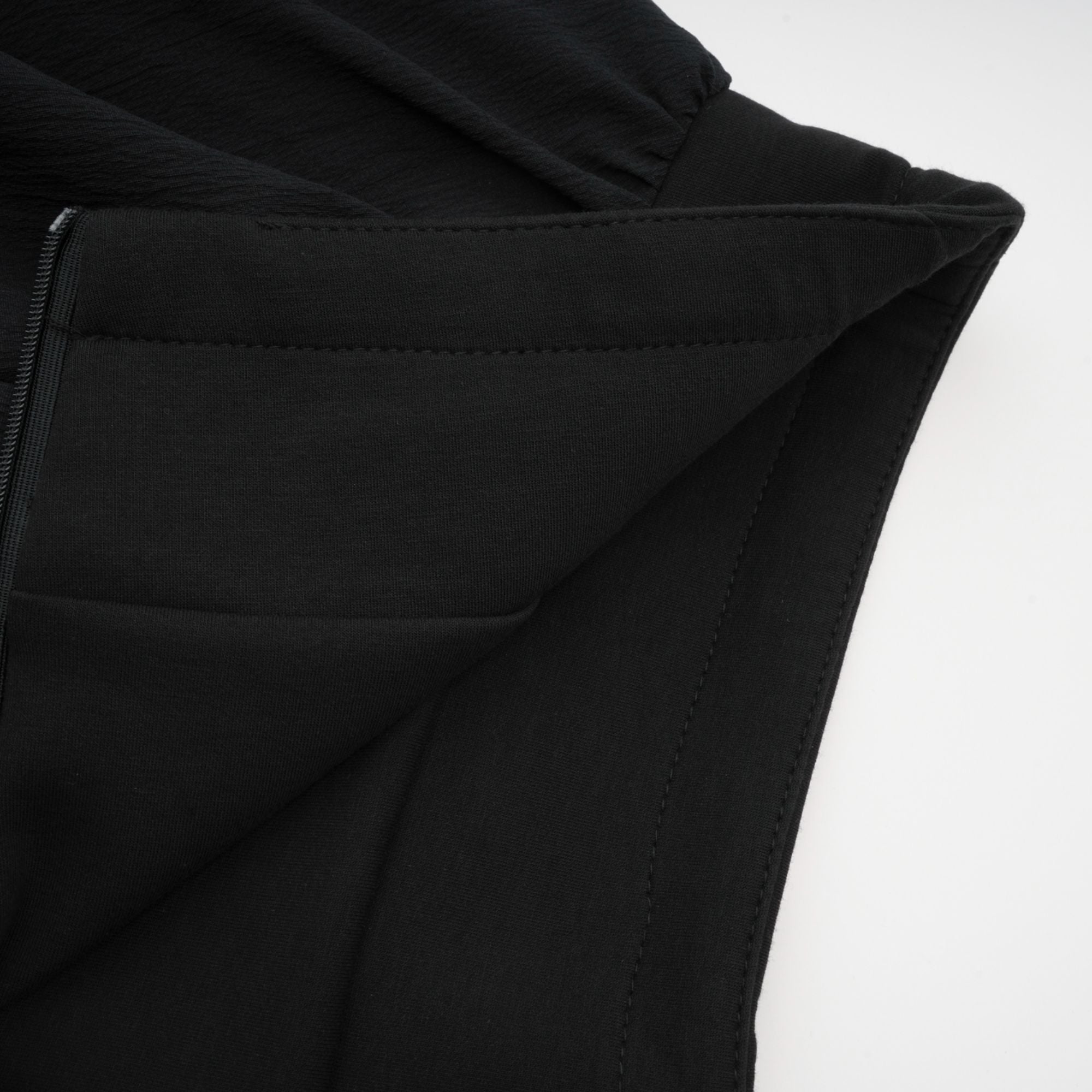 Amélie elastic-waistband pleated mini skirt - Black