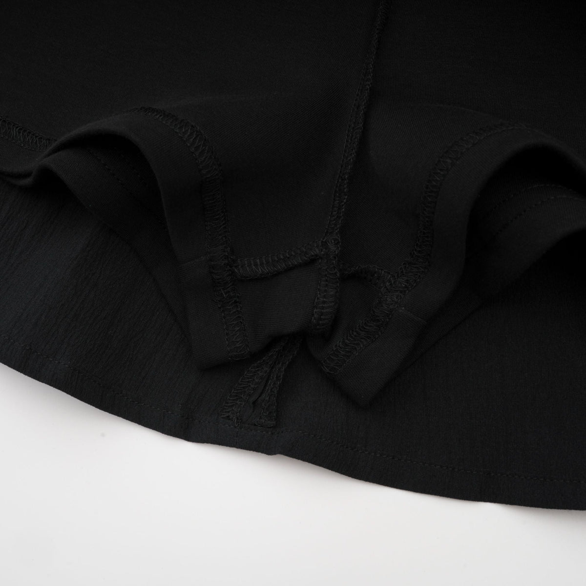 Amélie elastic-waistband pleated mini skirt - Black
