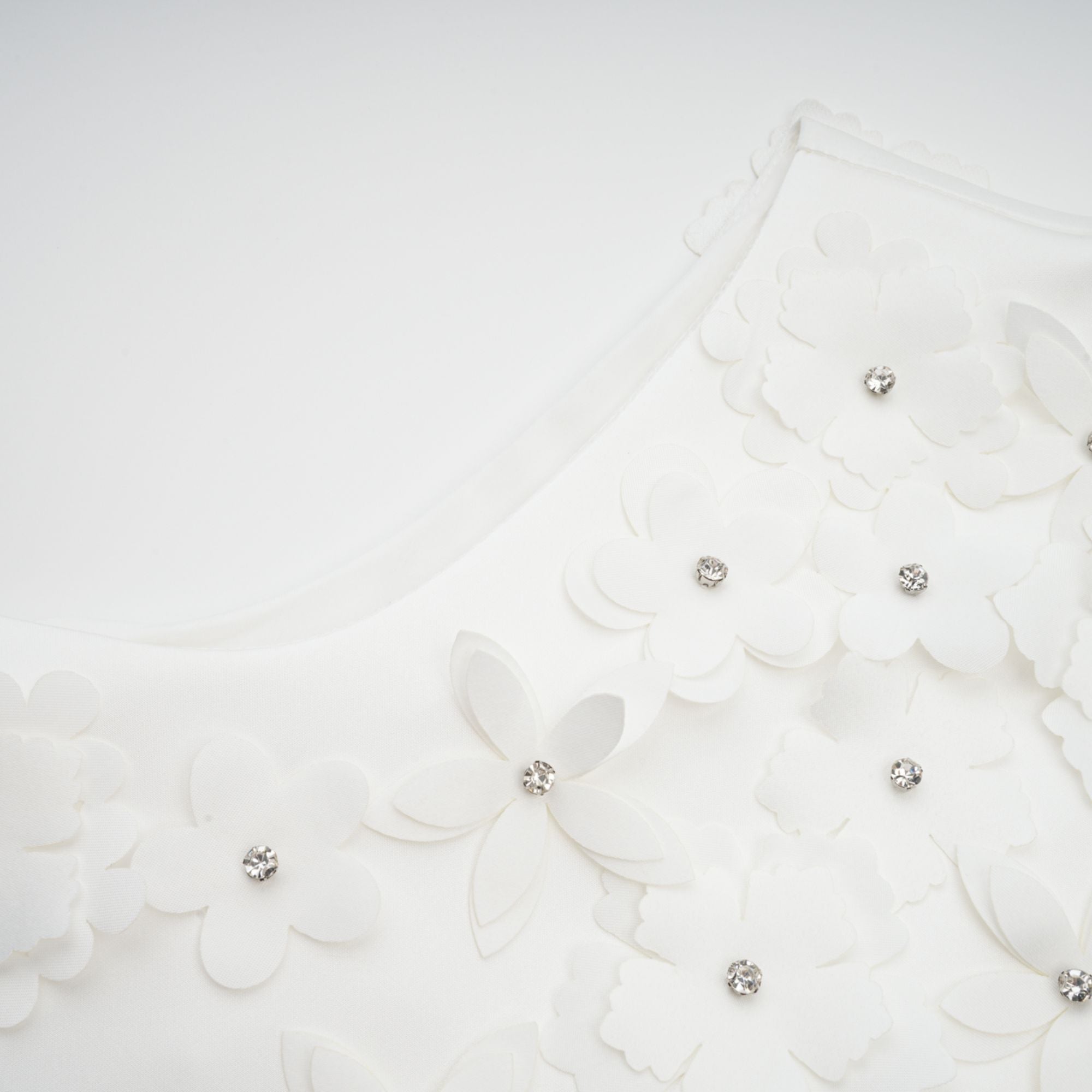 Genevieve faux-flower mini dress (Final Sale-US Only)