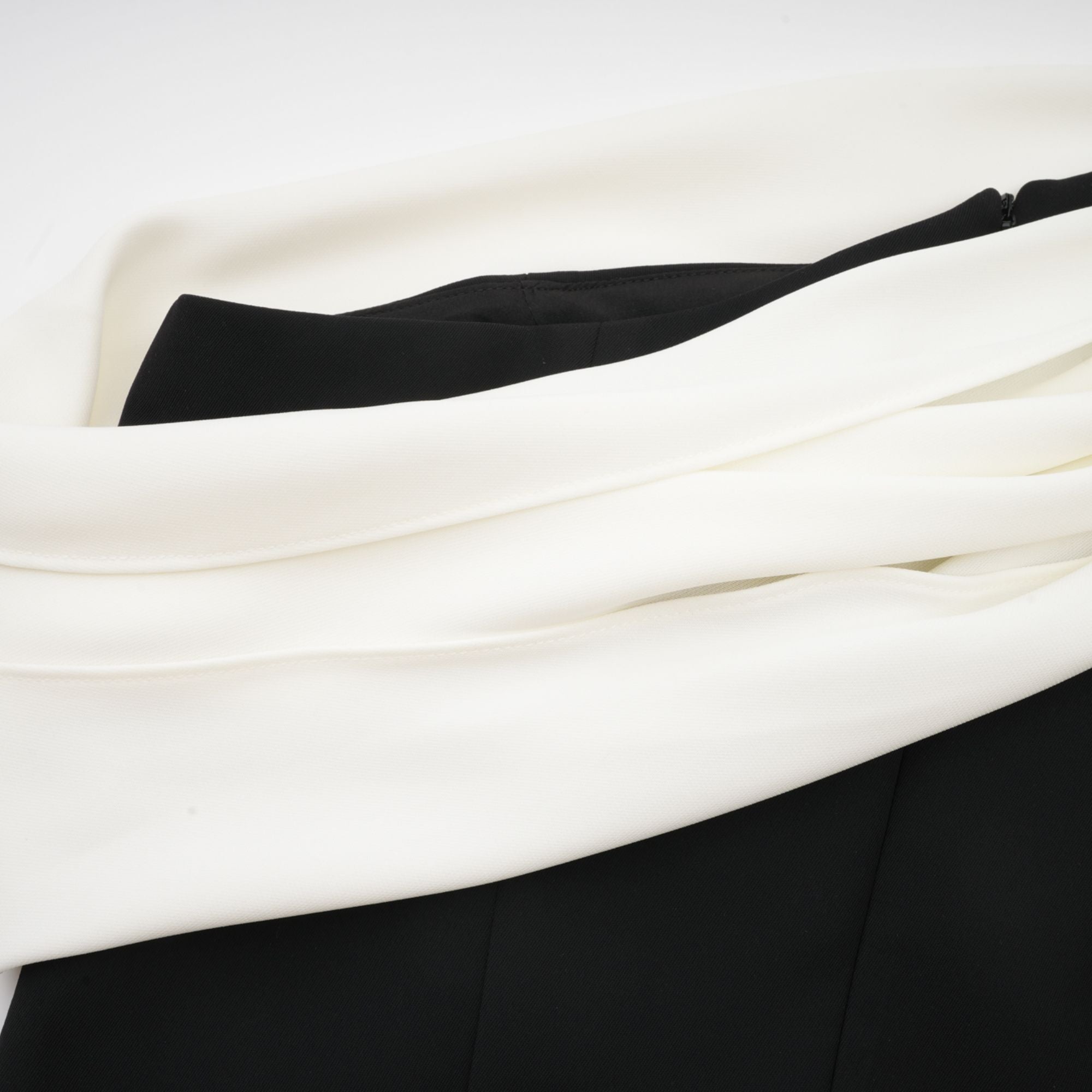 Émeline asymmetrical mini dress