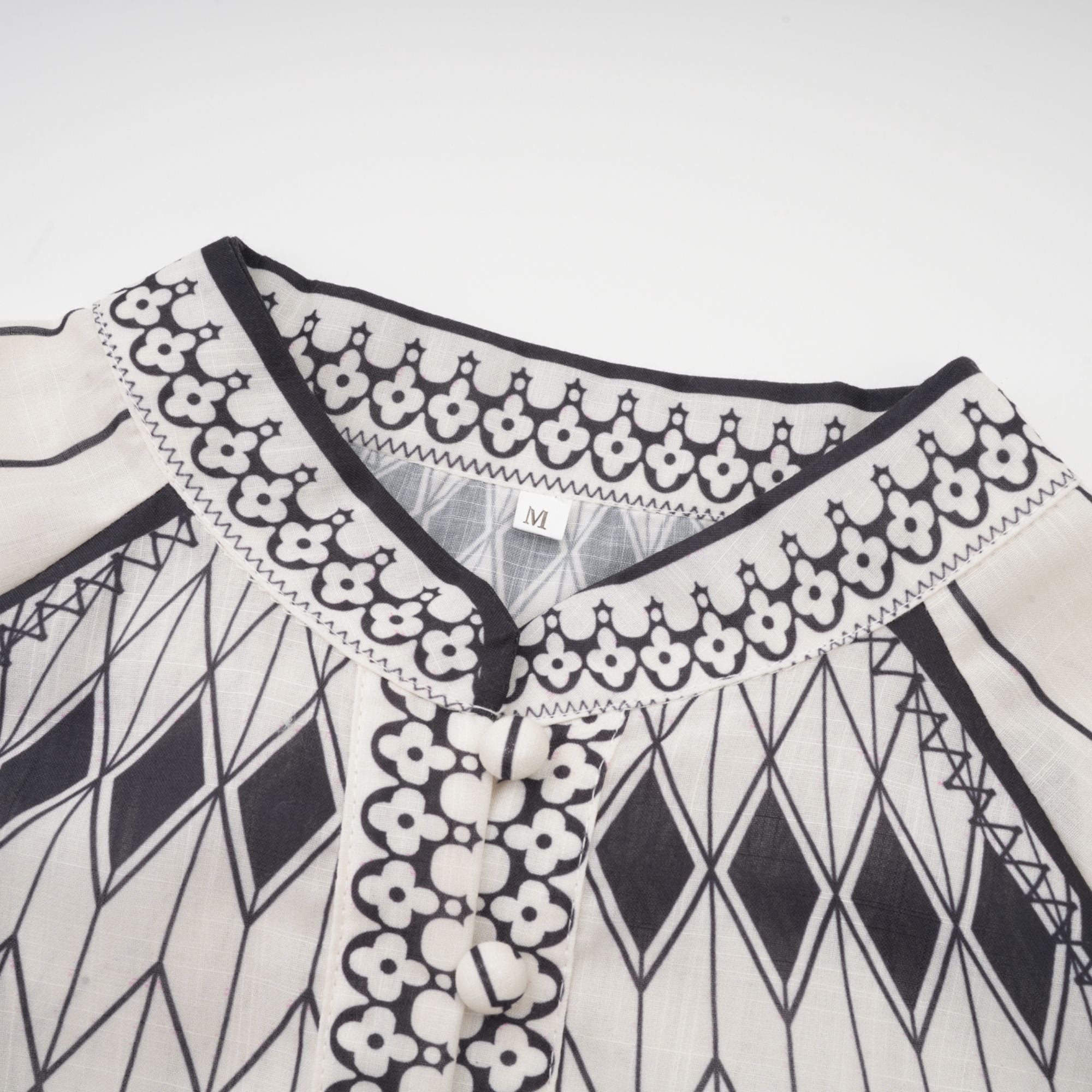 Allie graphic-print shirt & shorts matching set (Final Sale)