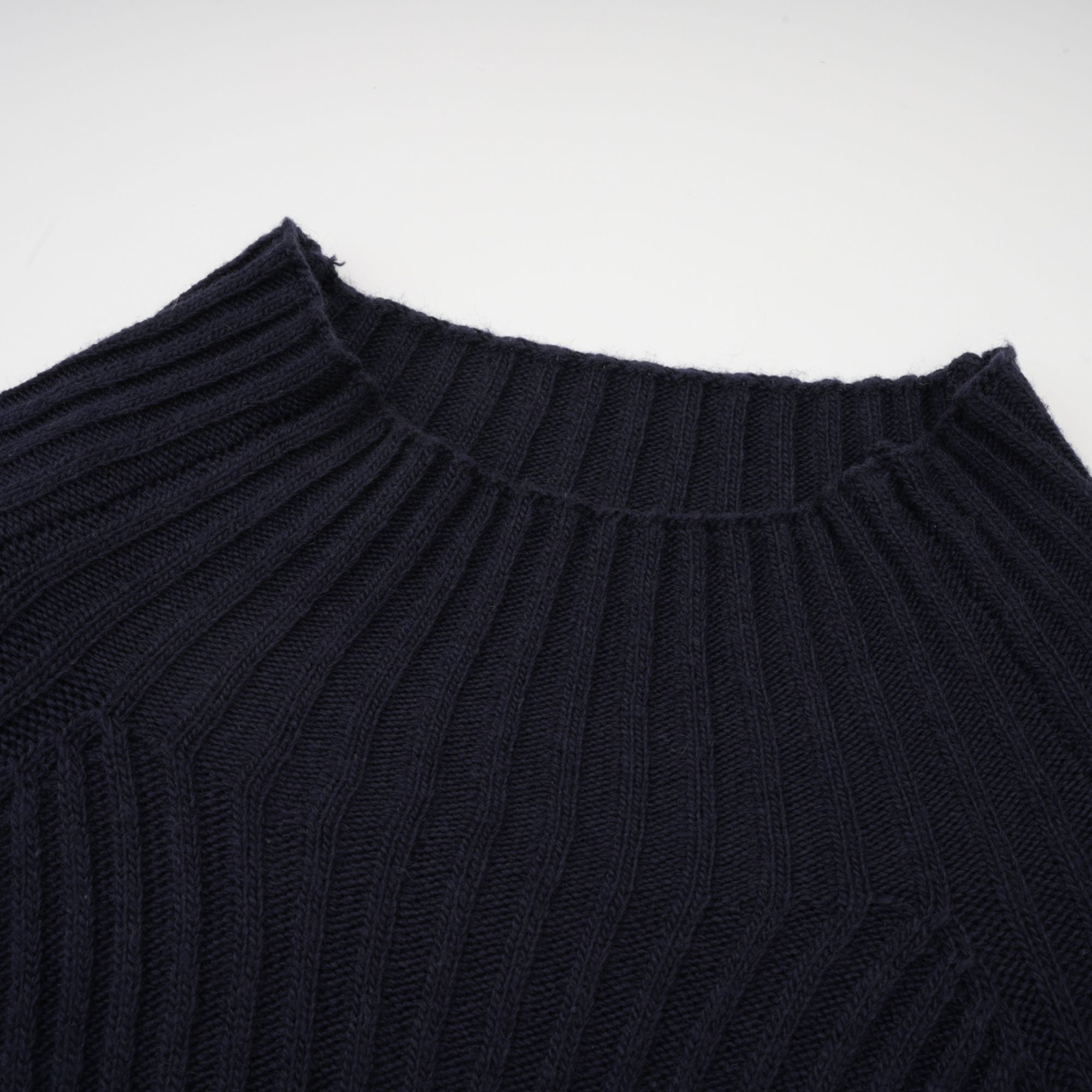 Clarisse dark-blue knitted top & dress matching set (Final Sale-US Only)