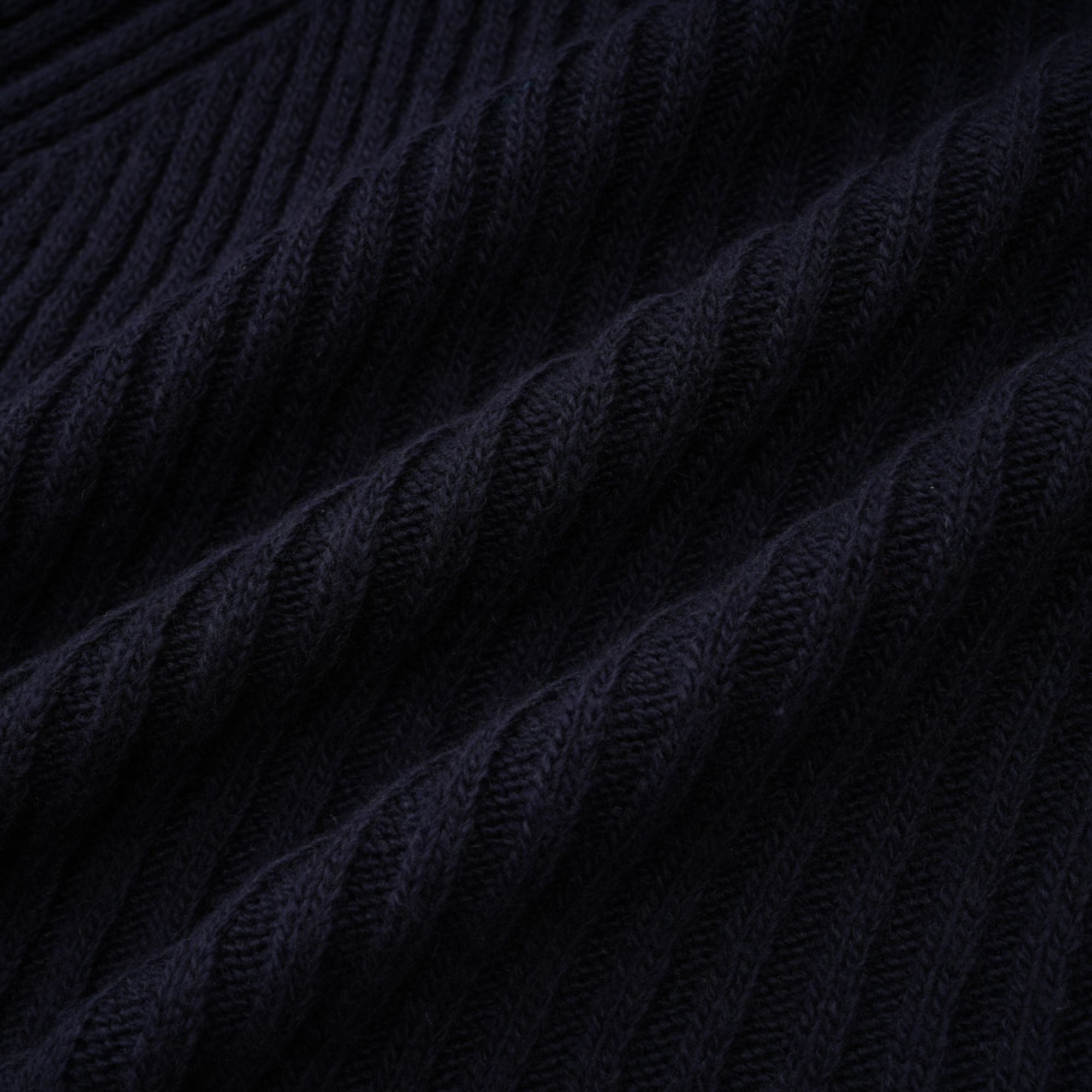 Clarisse dark-blue knitted top & dress matching set
