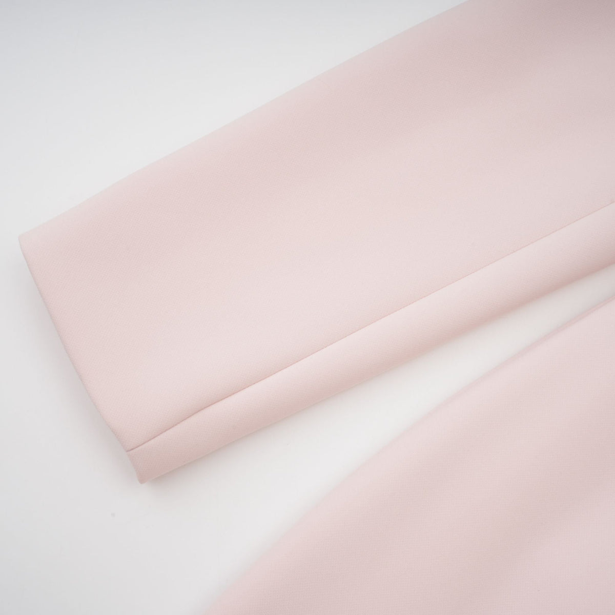 Anaïs pink crystal color-blocked midi dress