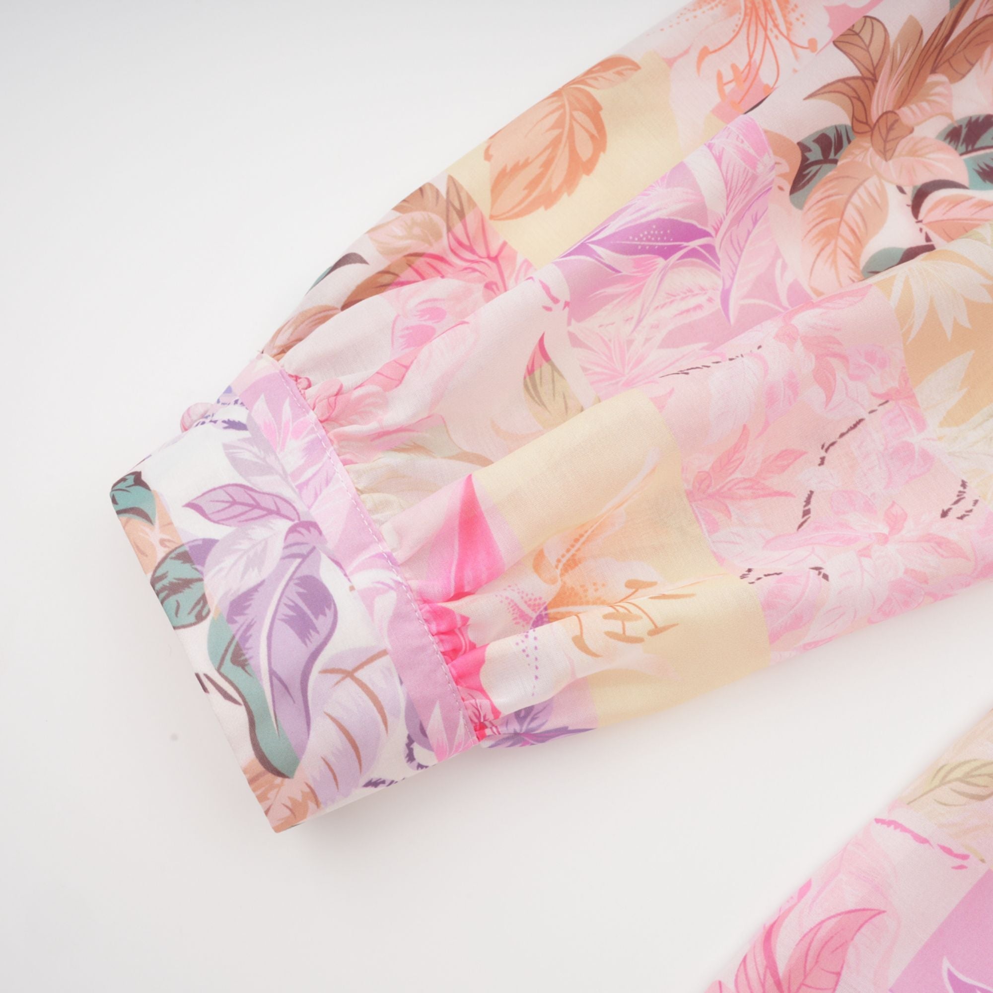 Honorine floral-print flared mini dress(US Only)