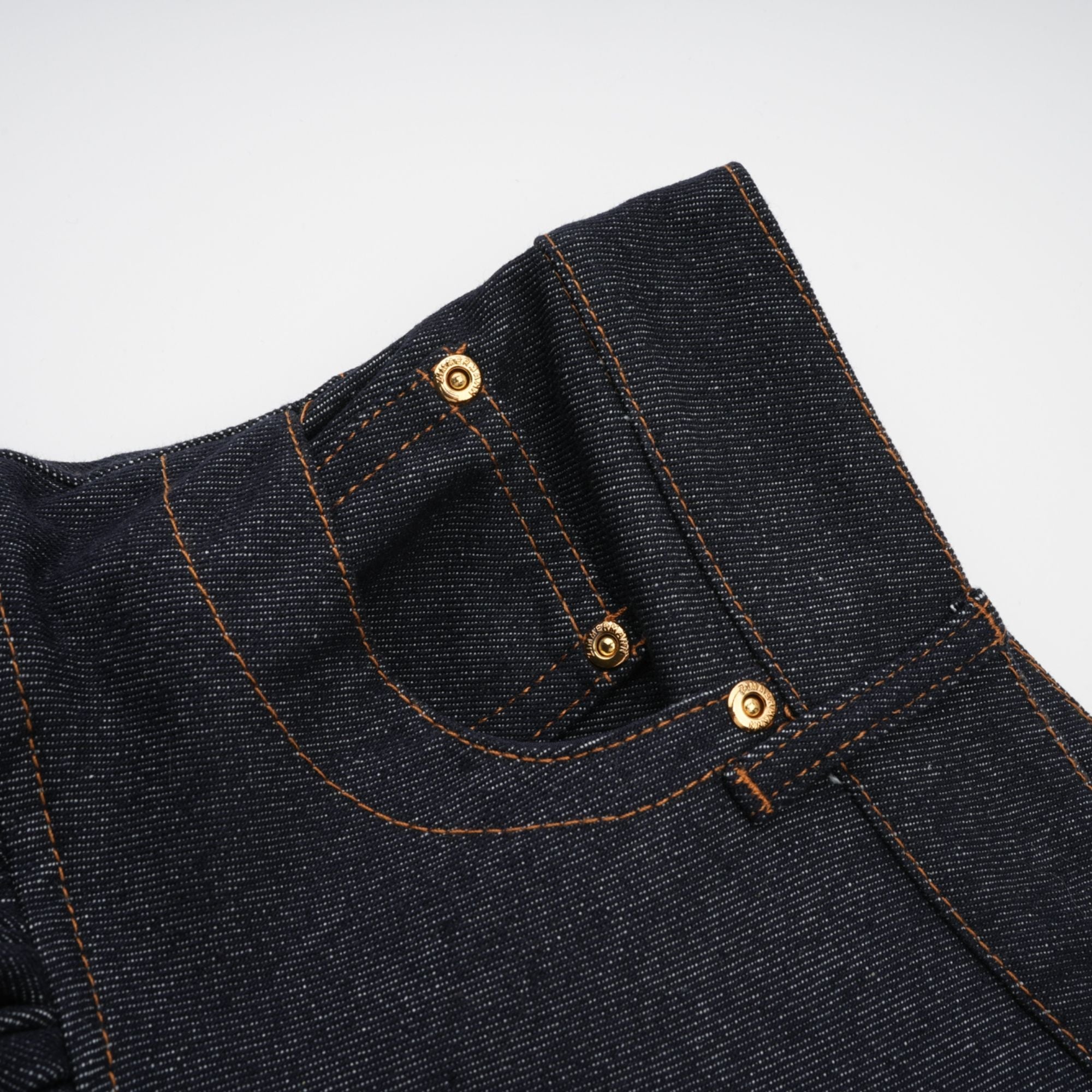 Florence Indigo Blue Ruffled Denim Mini Skirt (Final Sale-US Only)