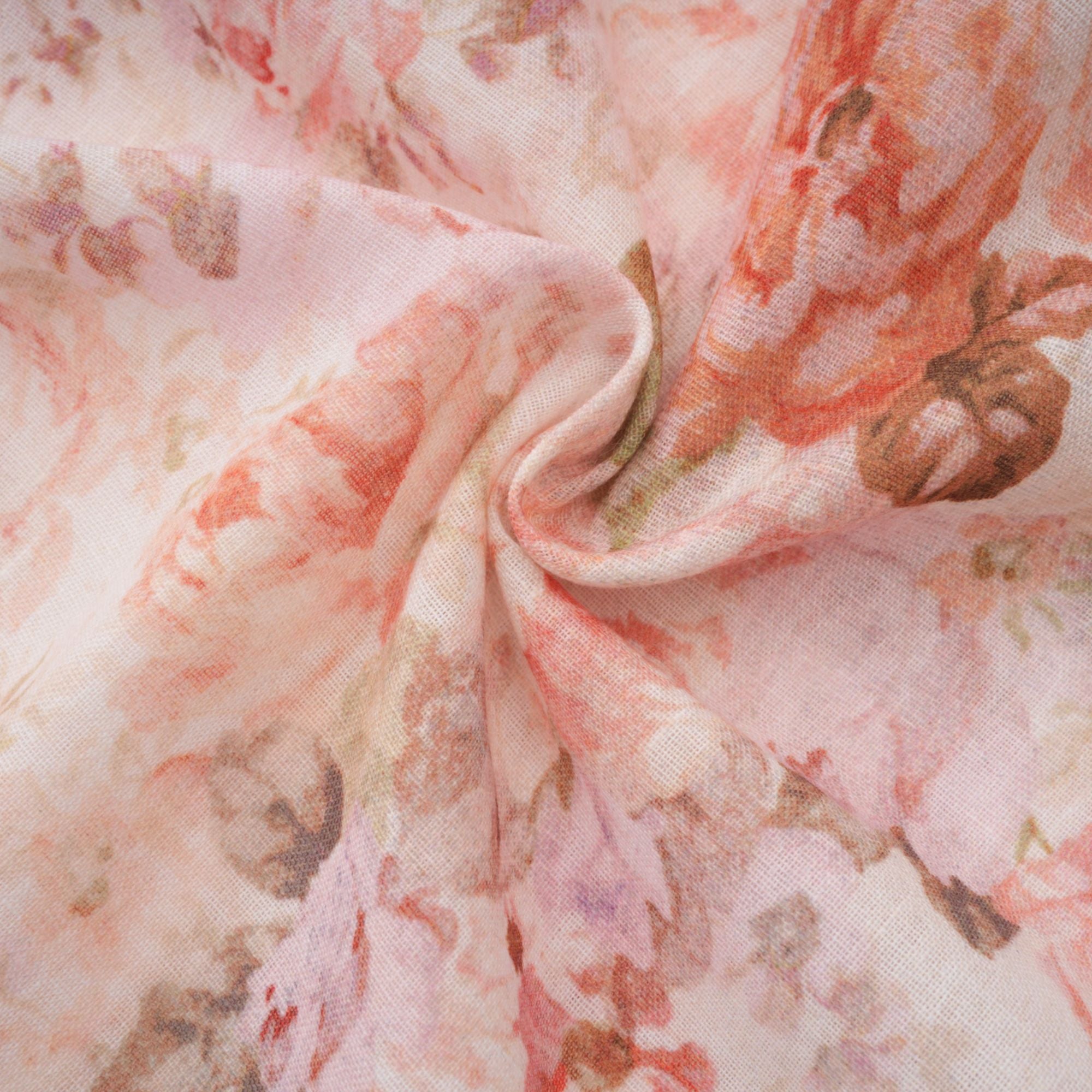 Bianca Beige Floral Print Mini Dress
