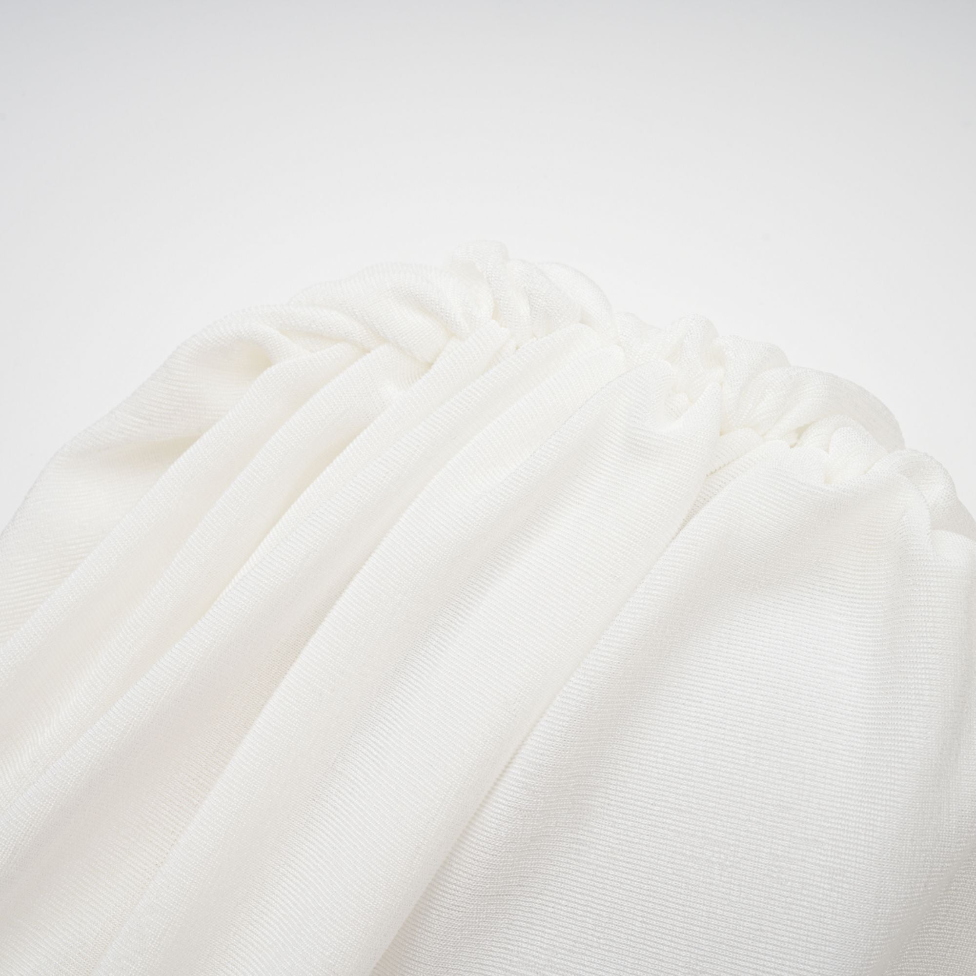 Dulcie White Asymmetrical Ruched Matching Set