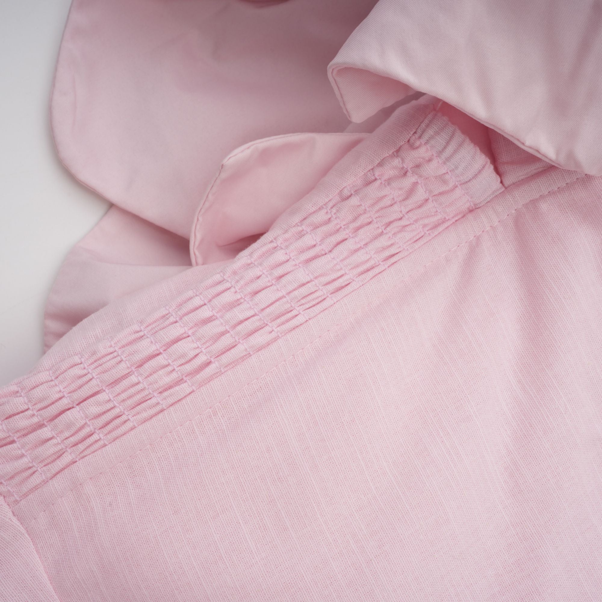 Juliette pink off-shoulder 3D-petal mini dress