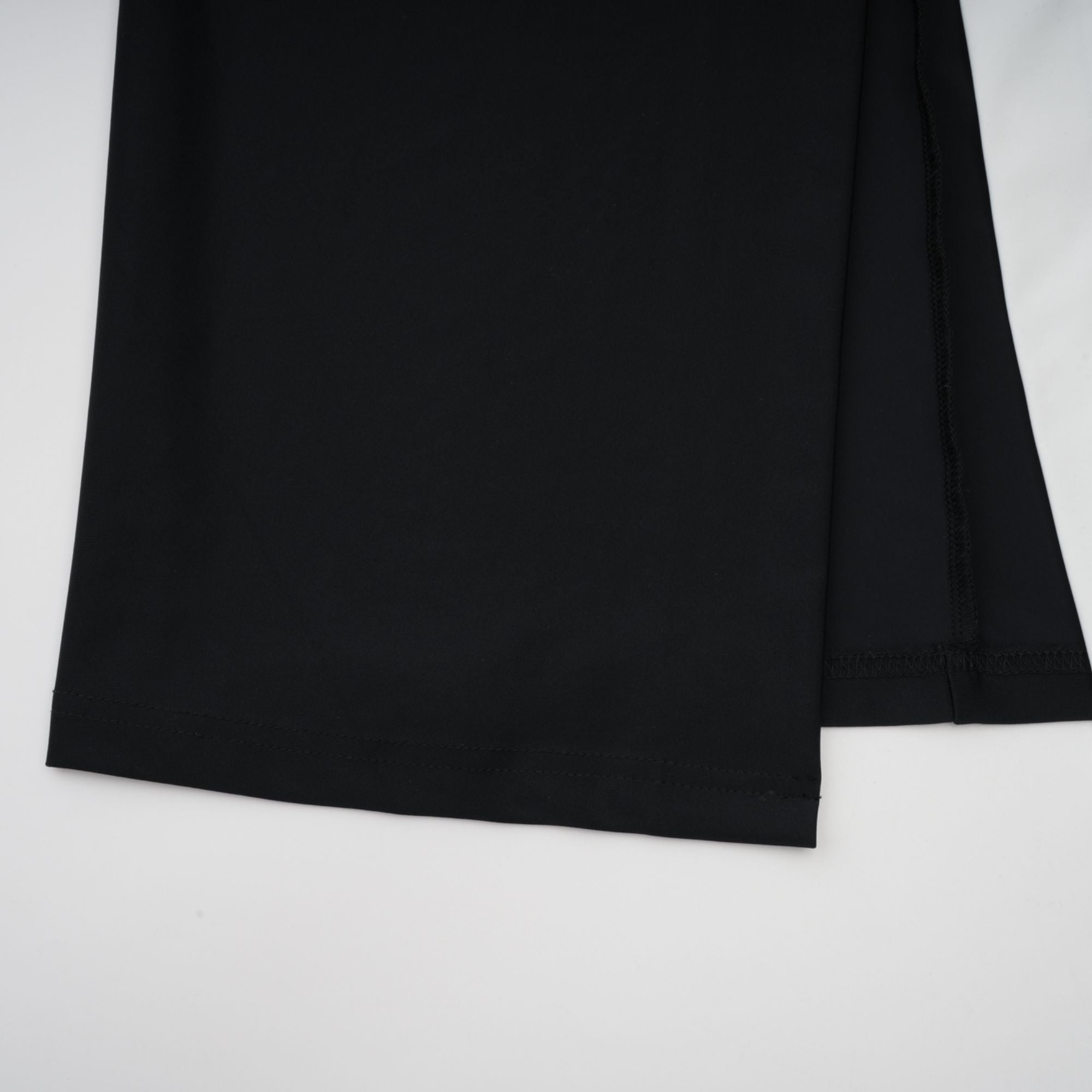 Alessandra color-blocked fitted maxi dress - Black