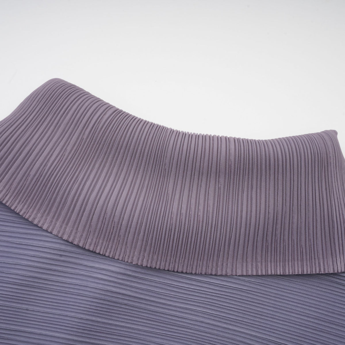 Agathe purple gradient wrinkled blouse & trousers matching set