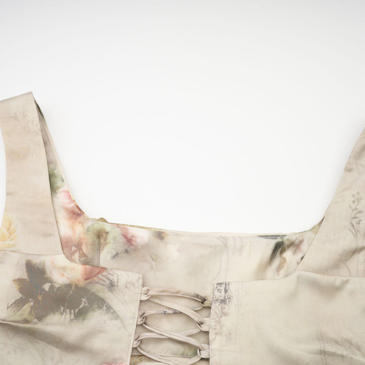 Viviane floral-print top & skirt matching set
