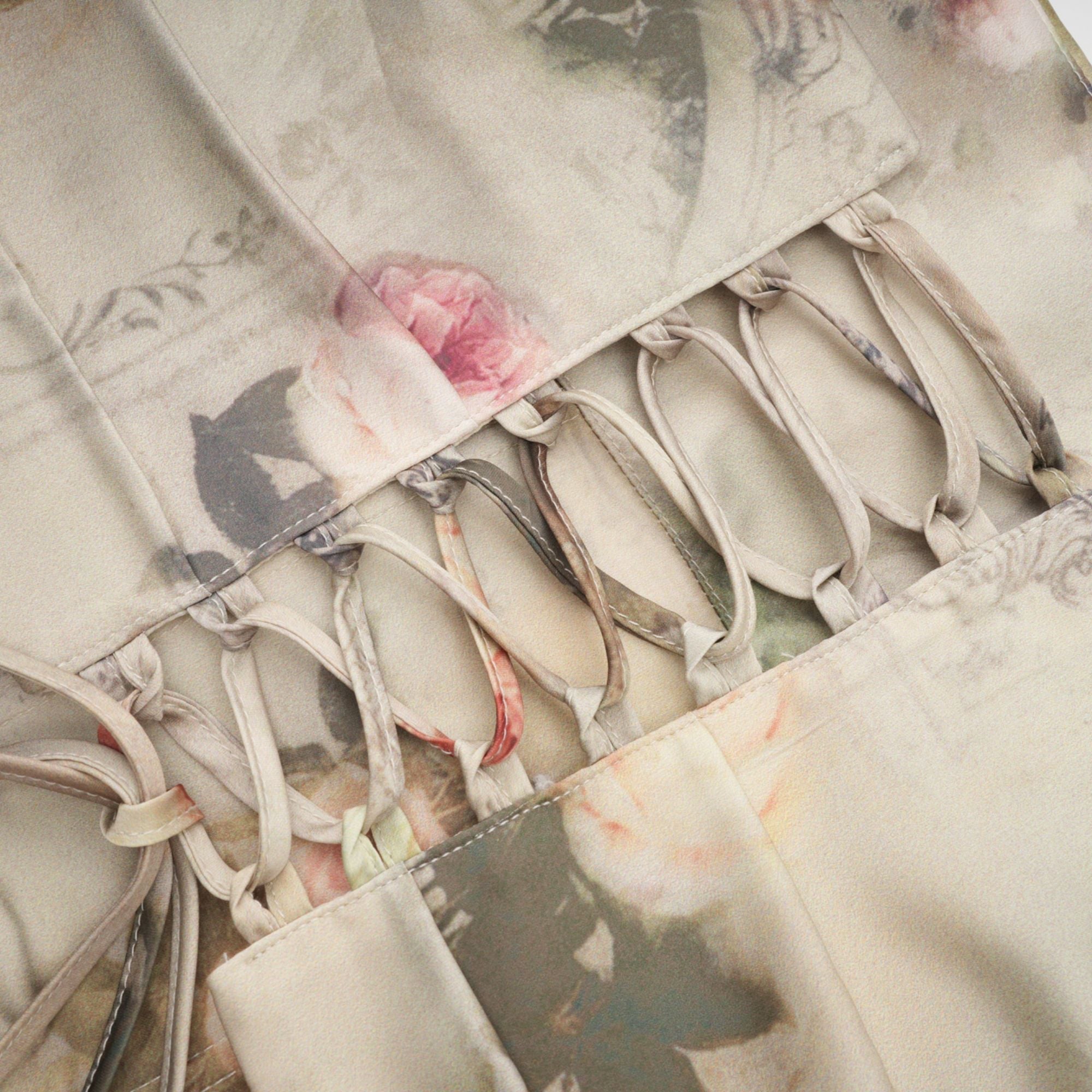 Viviane floral-print top & skirt matching set (Final Sale-US Only)