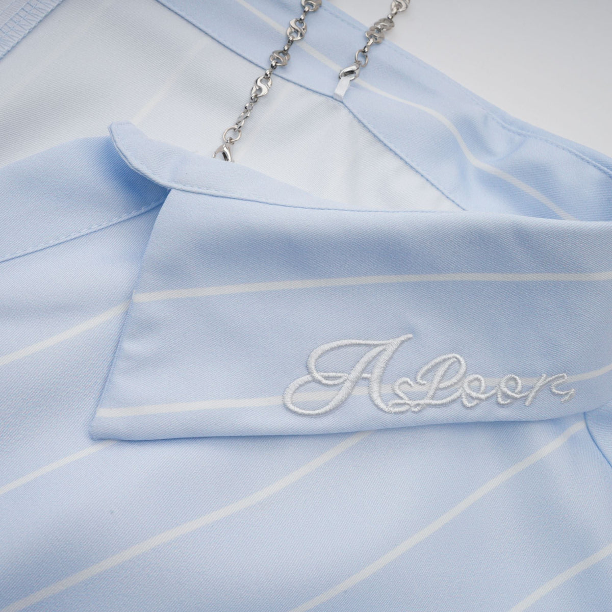 Hélène striped off-shoulder blouse