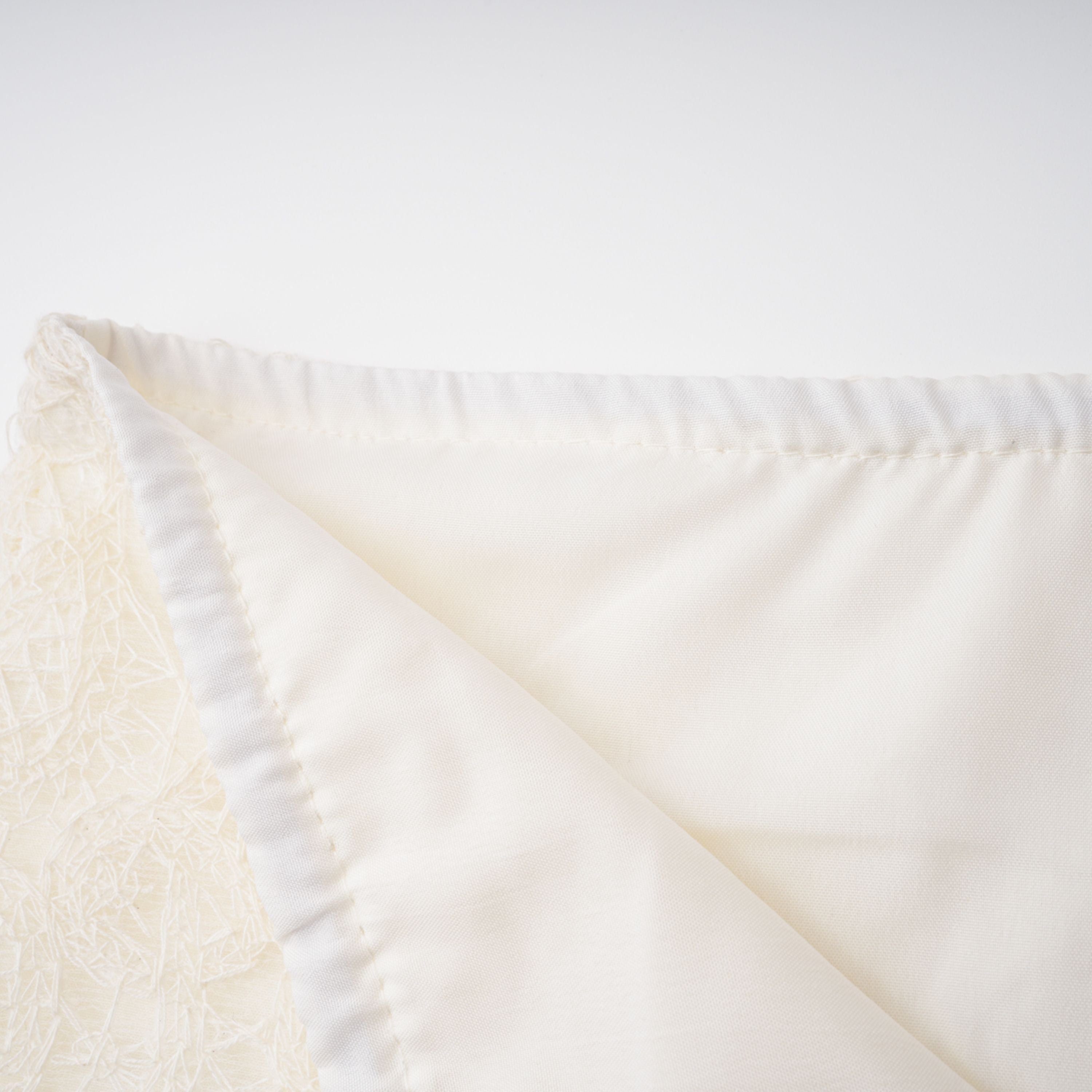 Eulalie Cream White Lace Blouse & Skirt Set