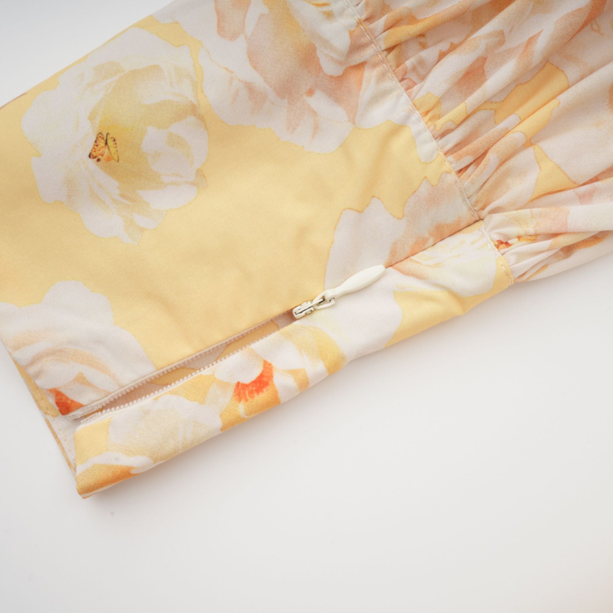 Pénélope floral-print belted mini dress