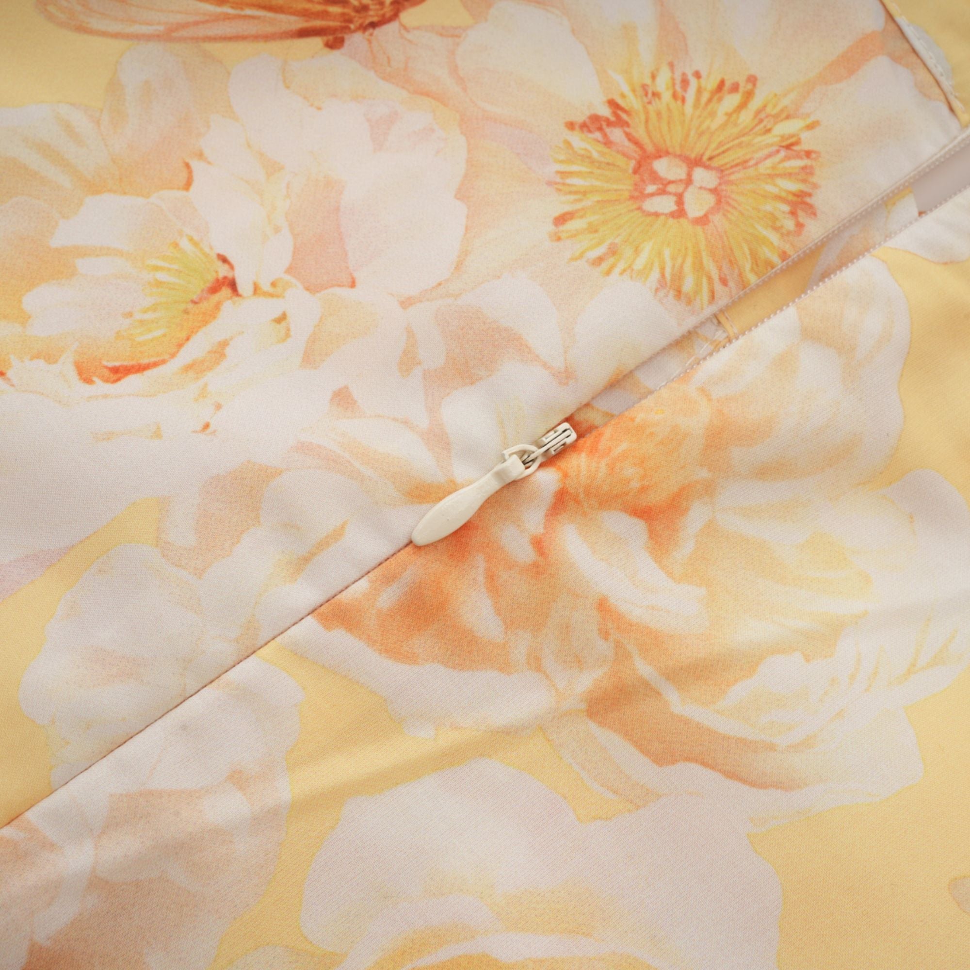 Pénélope floral-print belted mini dress