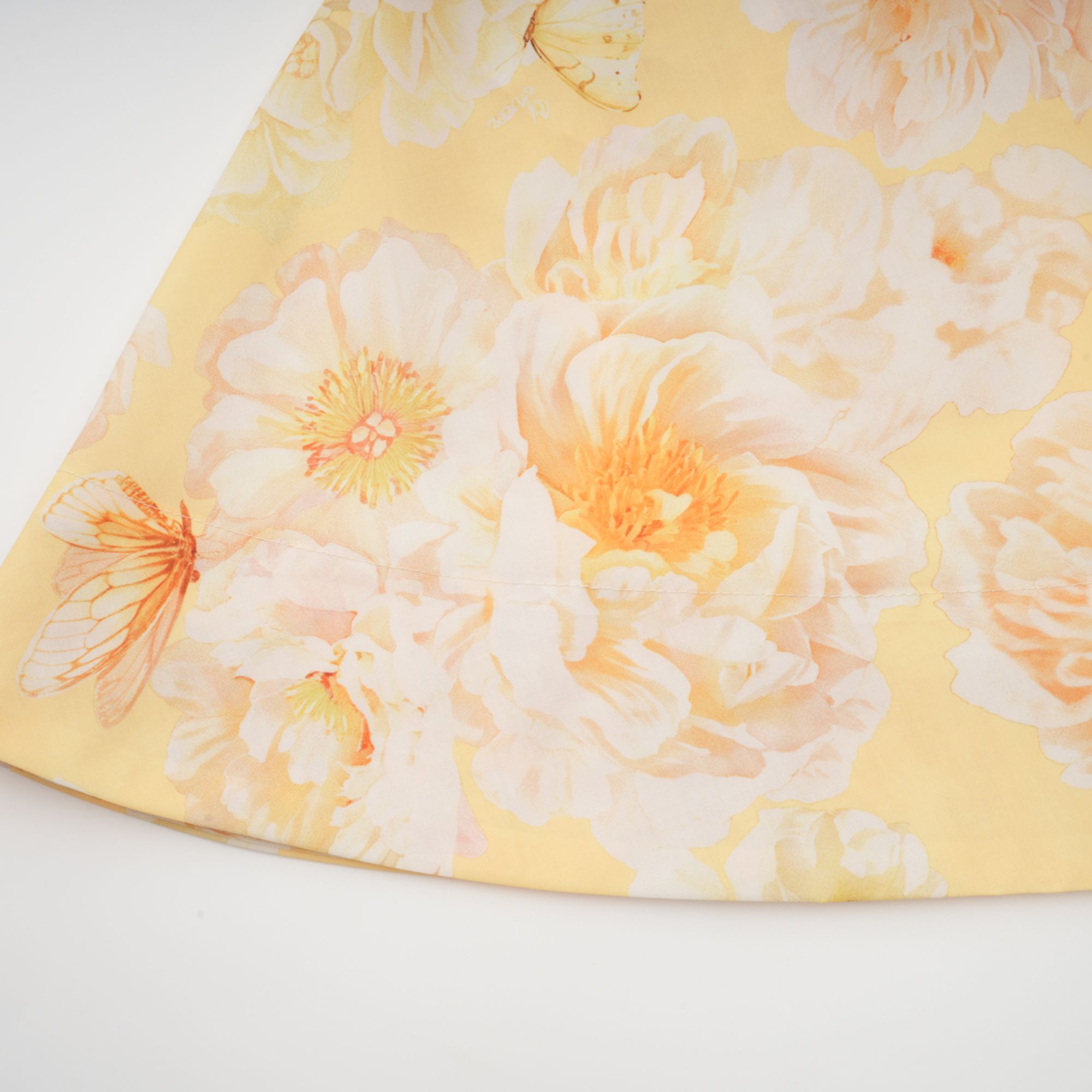 Pénélope floral-print belted mini dress