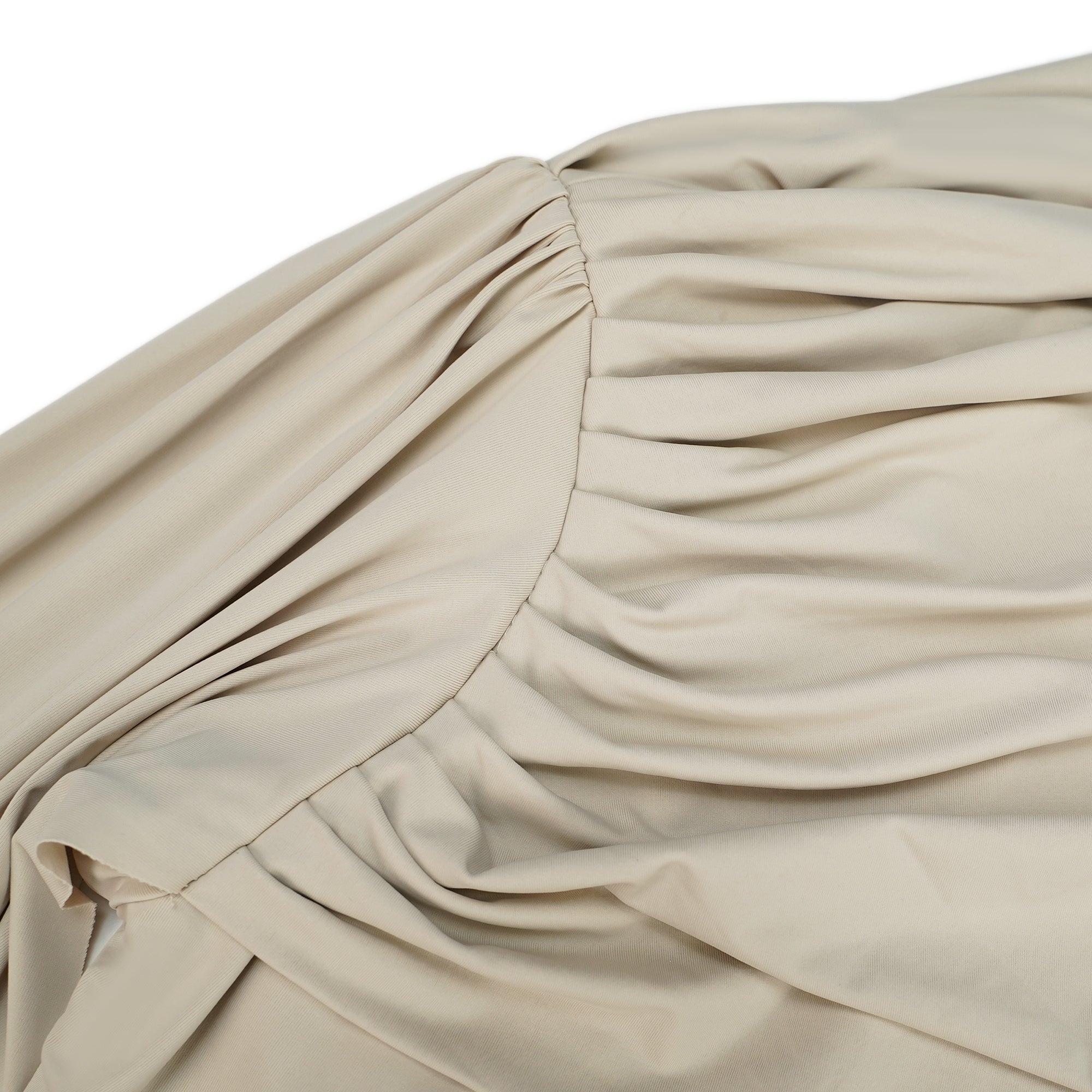 Gaëlle neutrals ribbon-design draped maxi dress (Final Sale-US Only)
