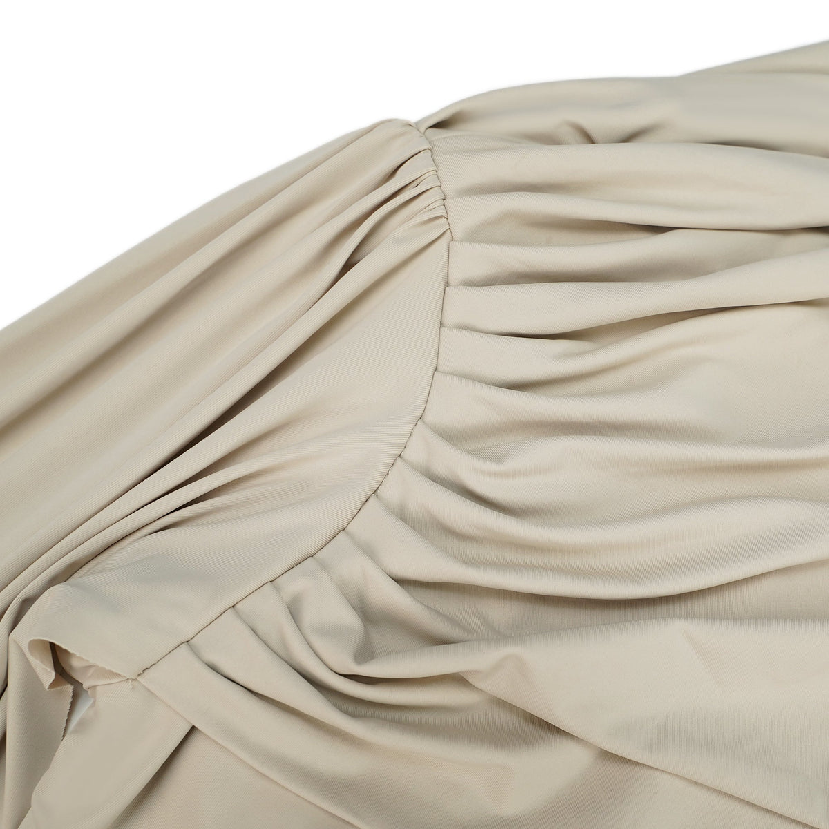 Gaëlle neutrals ribbon-design draped maxi dress (Final Sale-US Only)