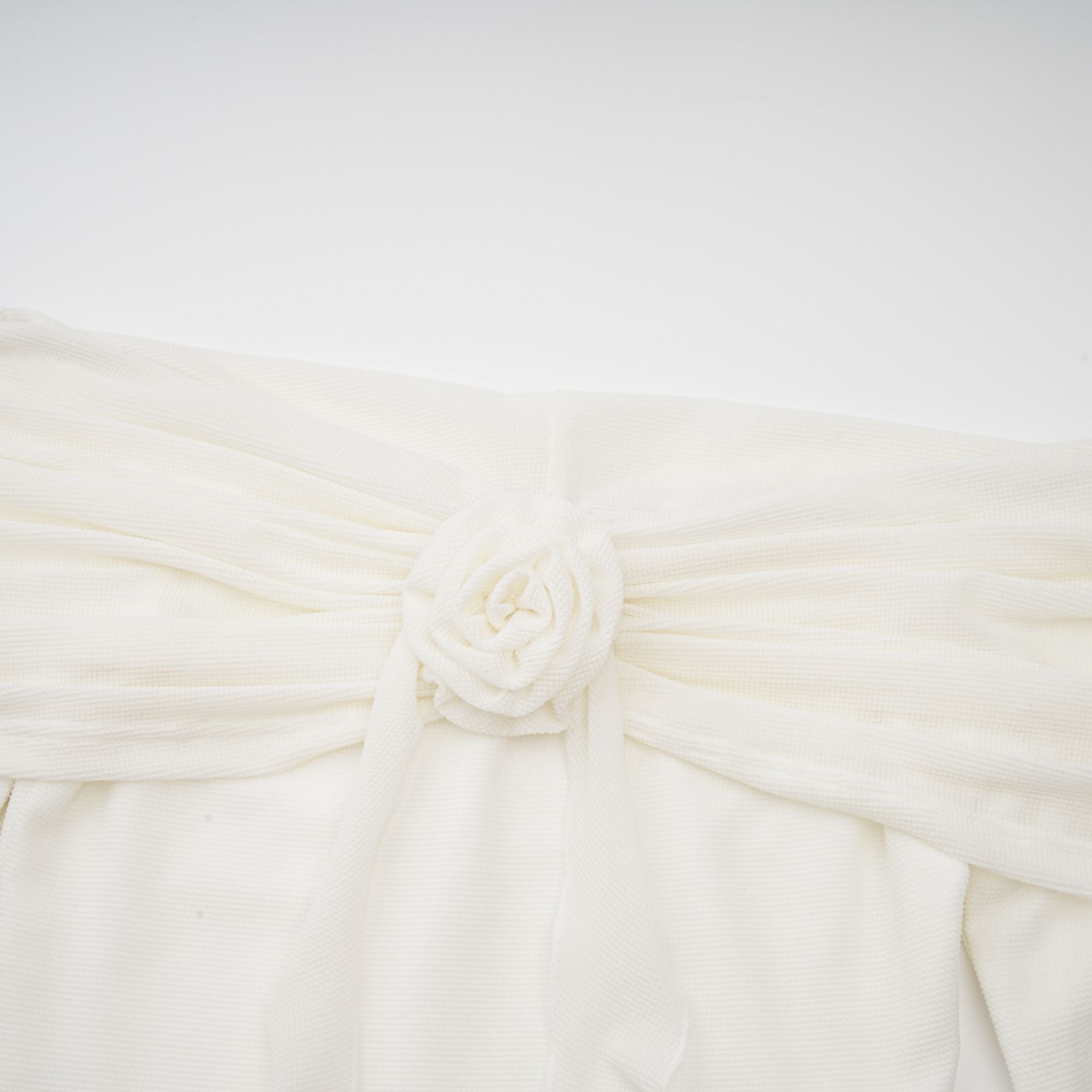 Wanda white glittered floral-appliqué knit maxi dress (Final Sale)