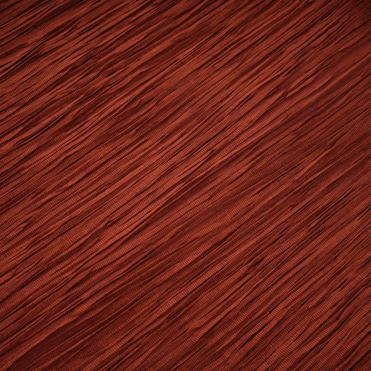 Mélisande Rusty Red Halterneck Fringed Maxi Gown