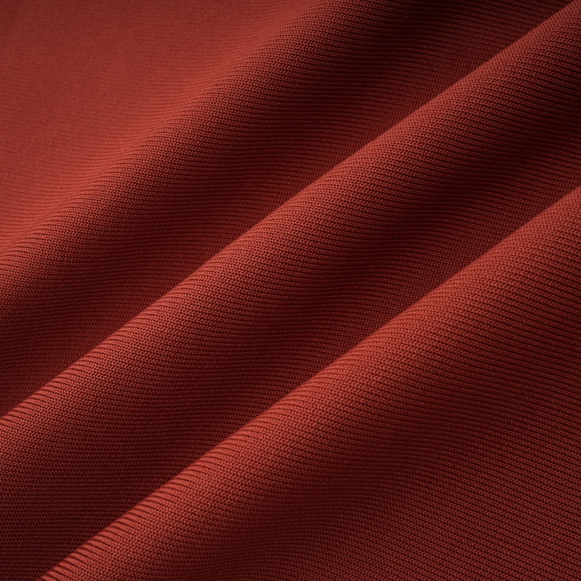 Mélisande Rusty Red Halterneck Fringed Maxi Gown