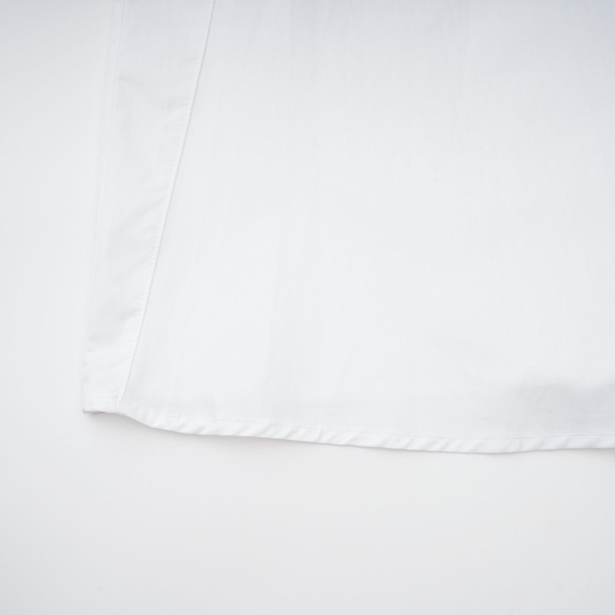 Dulcie white front-slit shirred shirt dress (Final Sale-US Only)